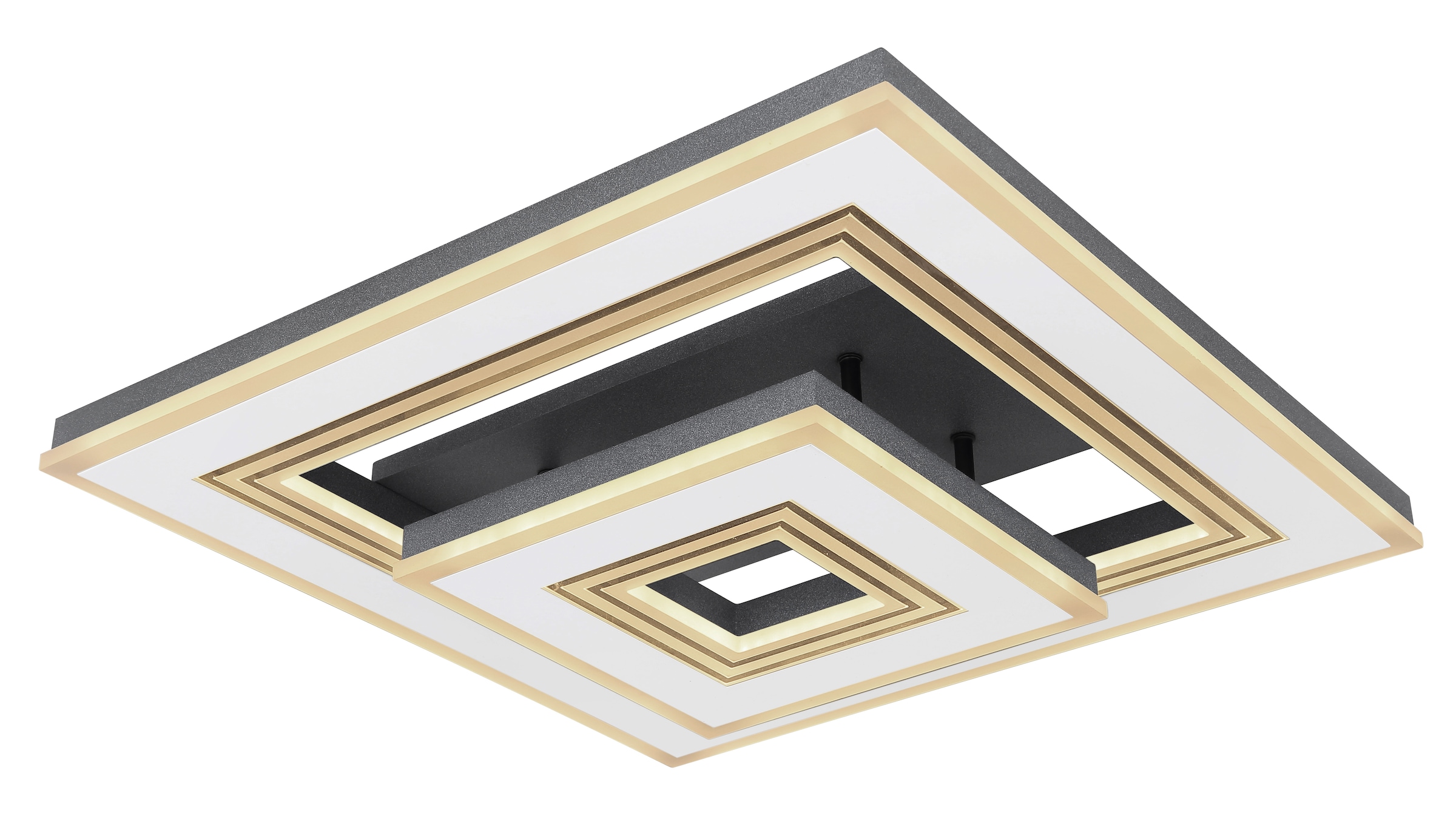 GLOBO LIGHTING LED Deckenleuchte »JACK« LED-Modul 1 Stk. Deckenlampe/quadra günstig online kaufen