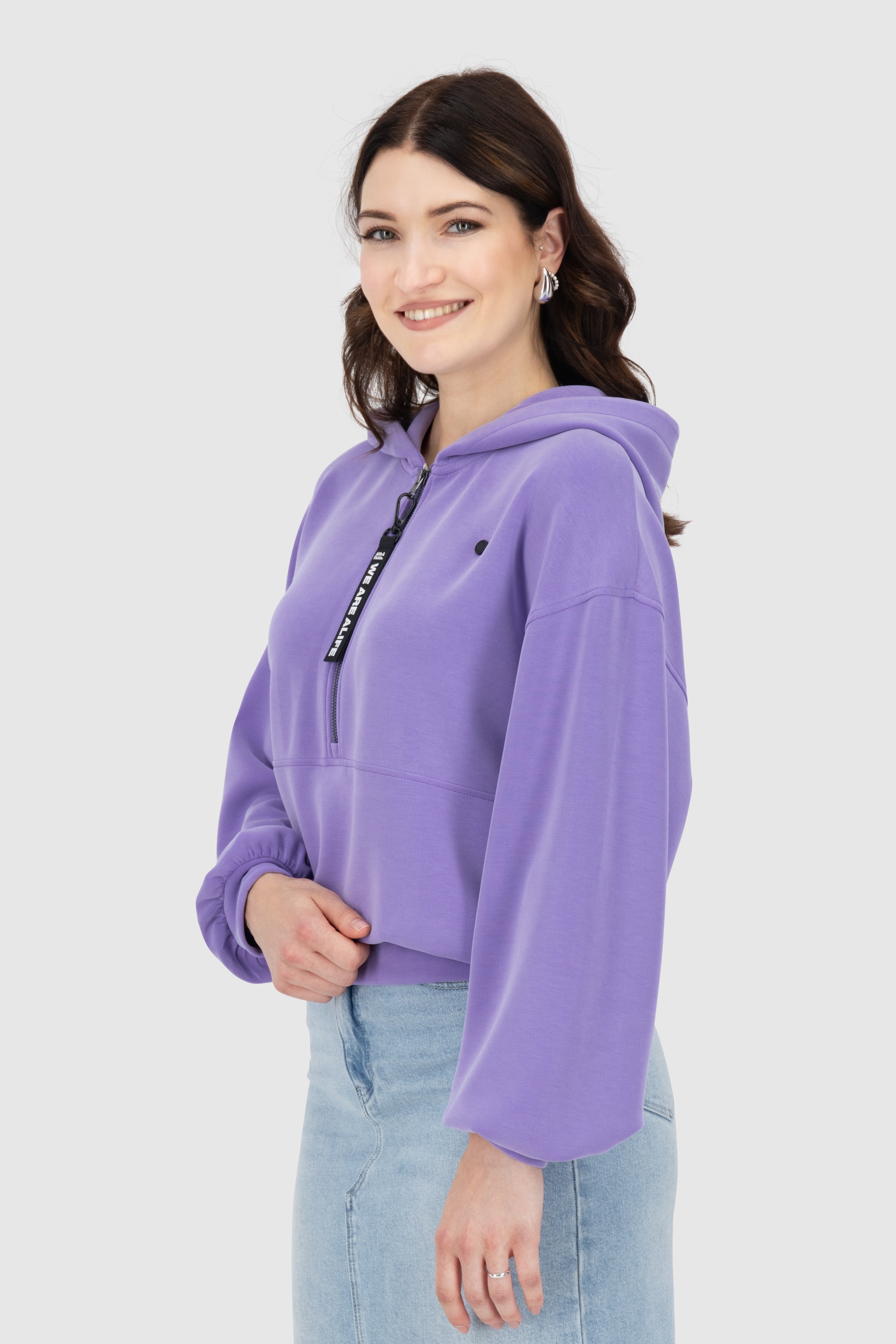 Alife & Kickin Kapuzensweatshirt »Damen FlaviaAK N«, Supersofter Hoodie Kapuzenpullover, Pullover mit Kapuze