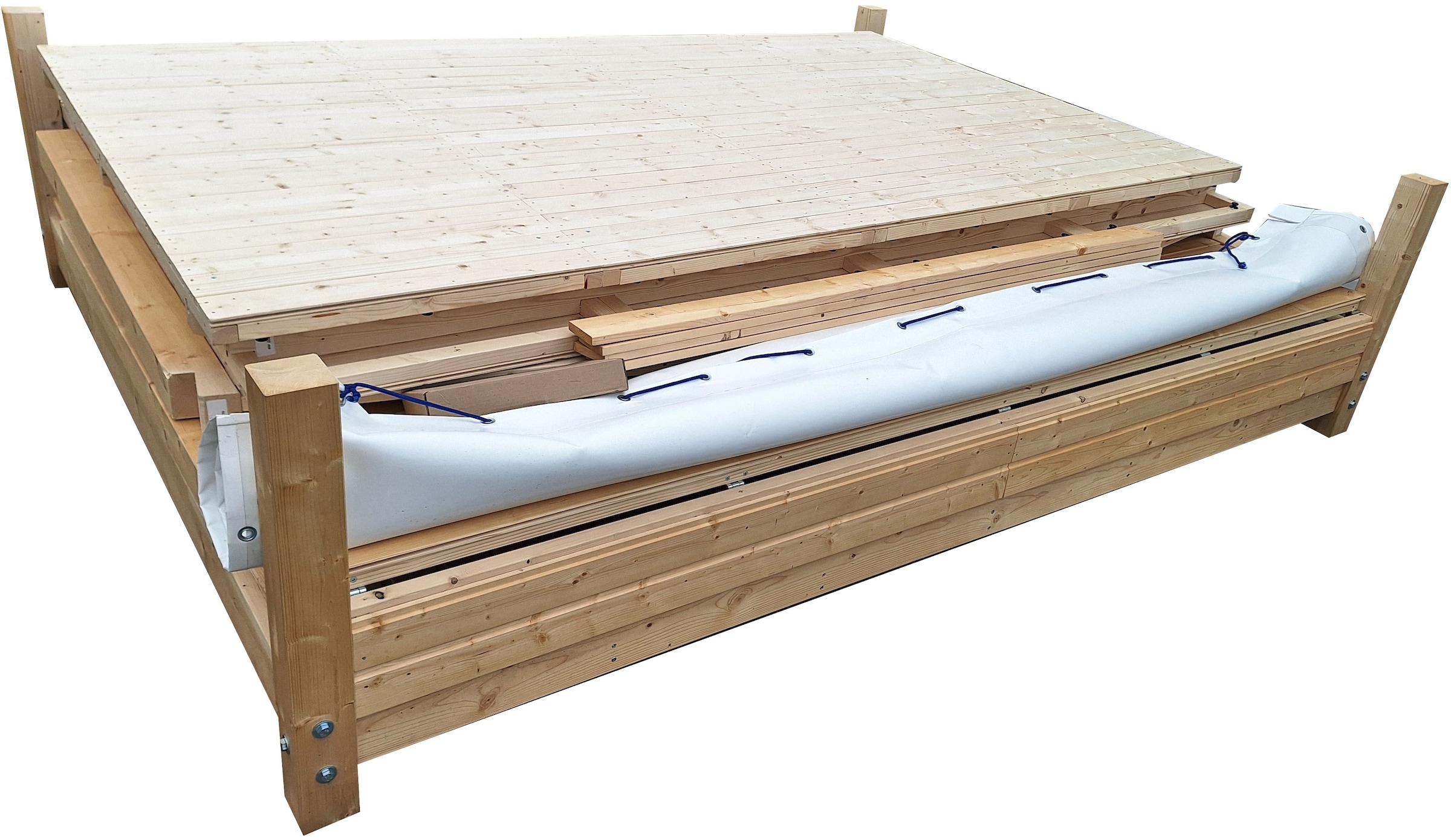 Palmako Gartenhaus »Marian, klappbarer Marktstand« verschiedene Farben