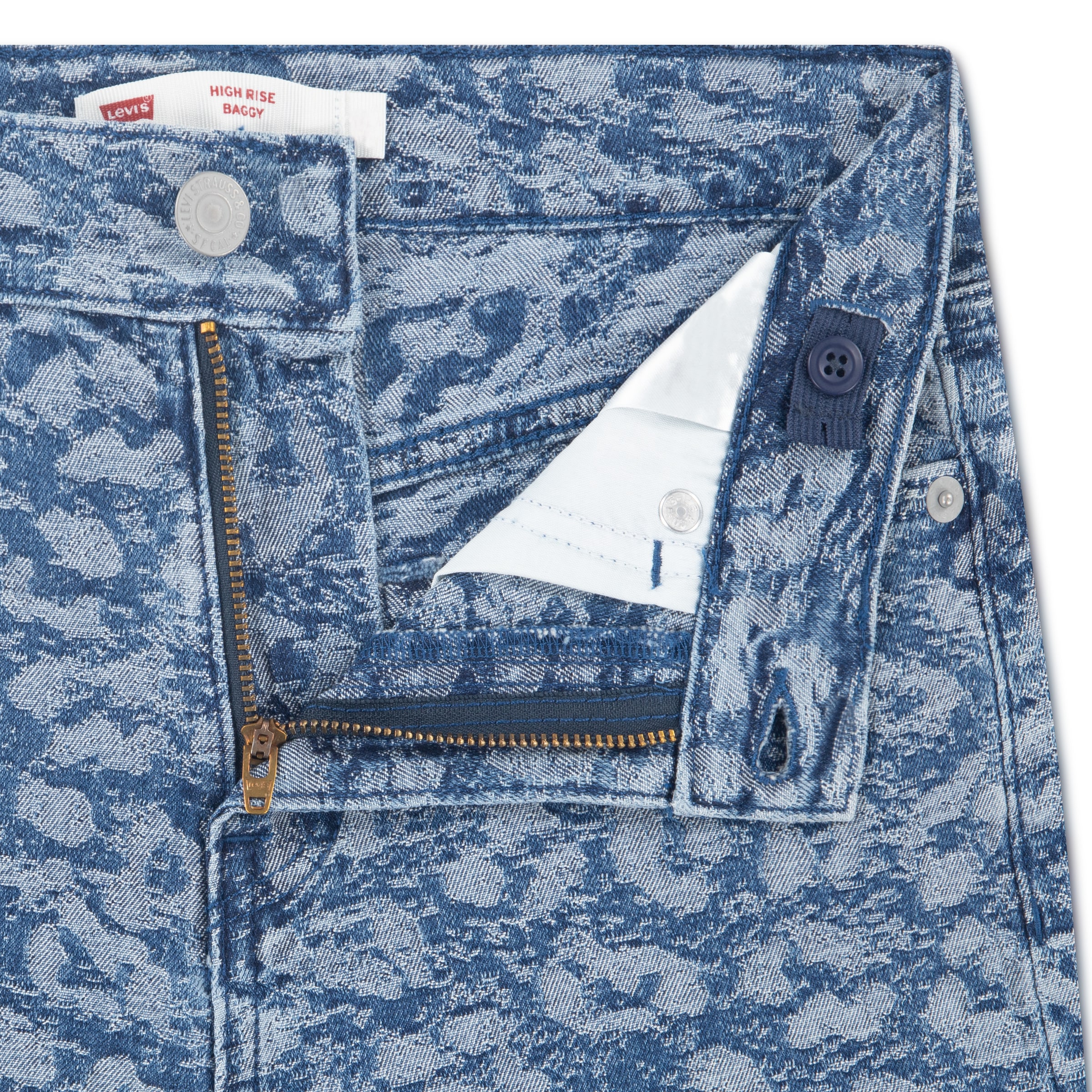 Levi's® Kids High-waist-Jeans »LVG HIGH RISE BAGGY« mit softem Griff