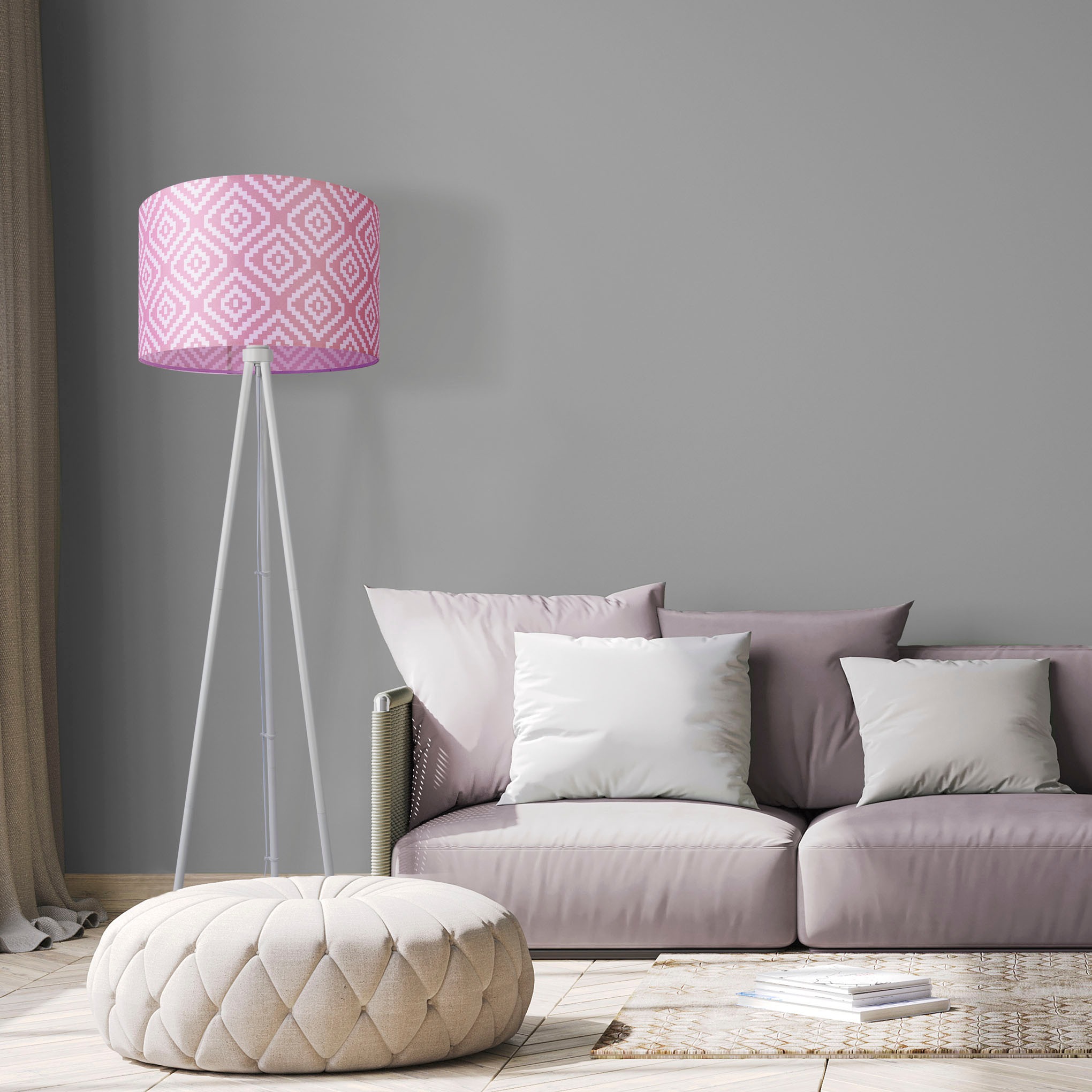 Paco Home Stehlampe »Trina Stella«, Leuchtmittel E27   ohne Leuchtmittel, D günstig online kaufen