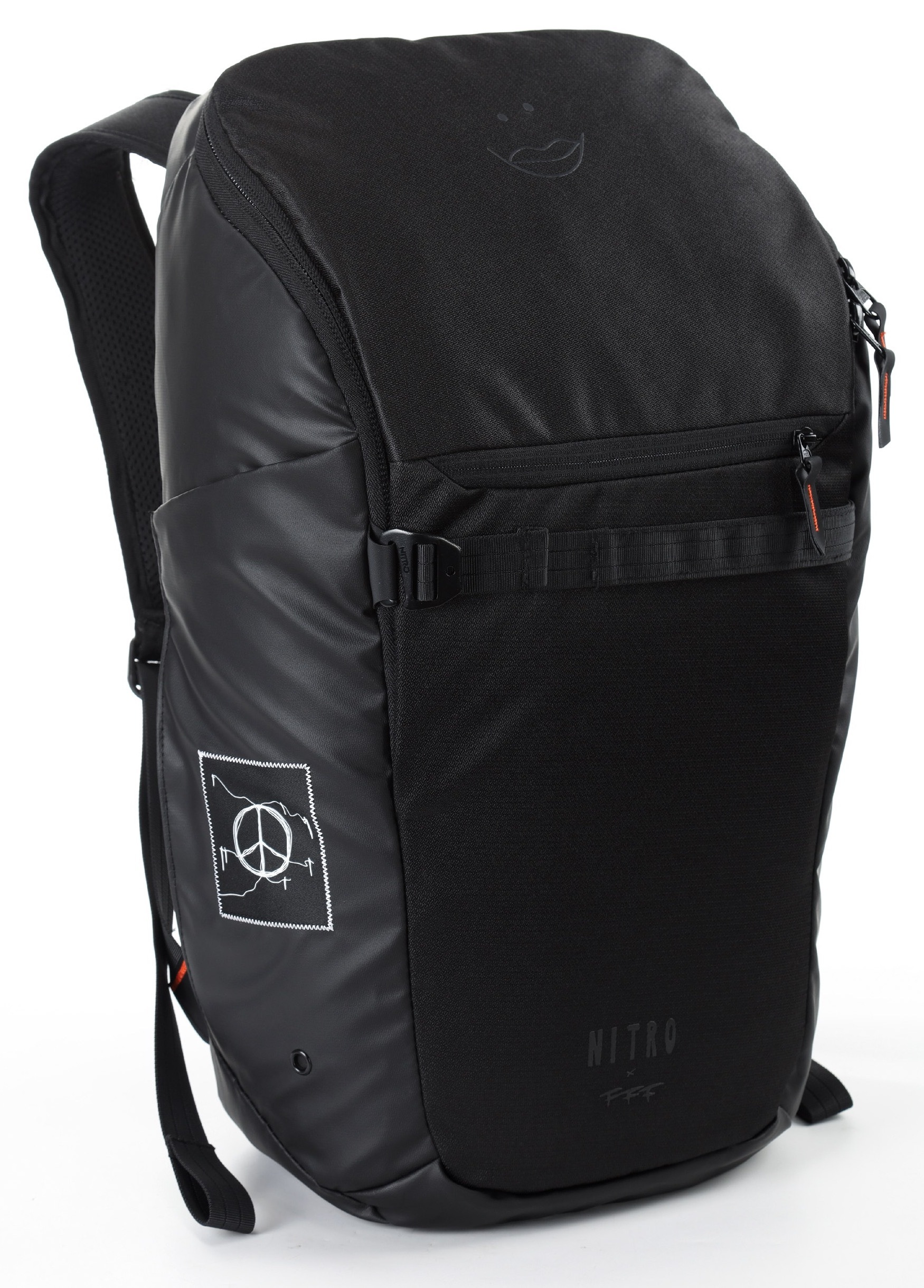 NITRO Laptoprucksack »NIKURO TRAVELER, fff black«, Reisetasche, Travel Bag, Alltagsrucksack, Daypack