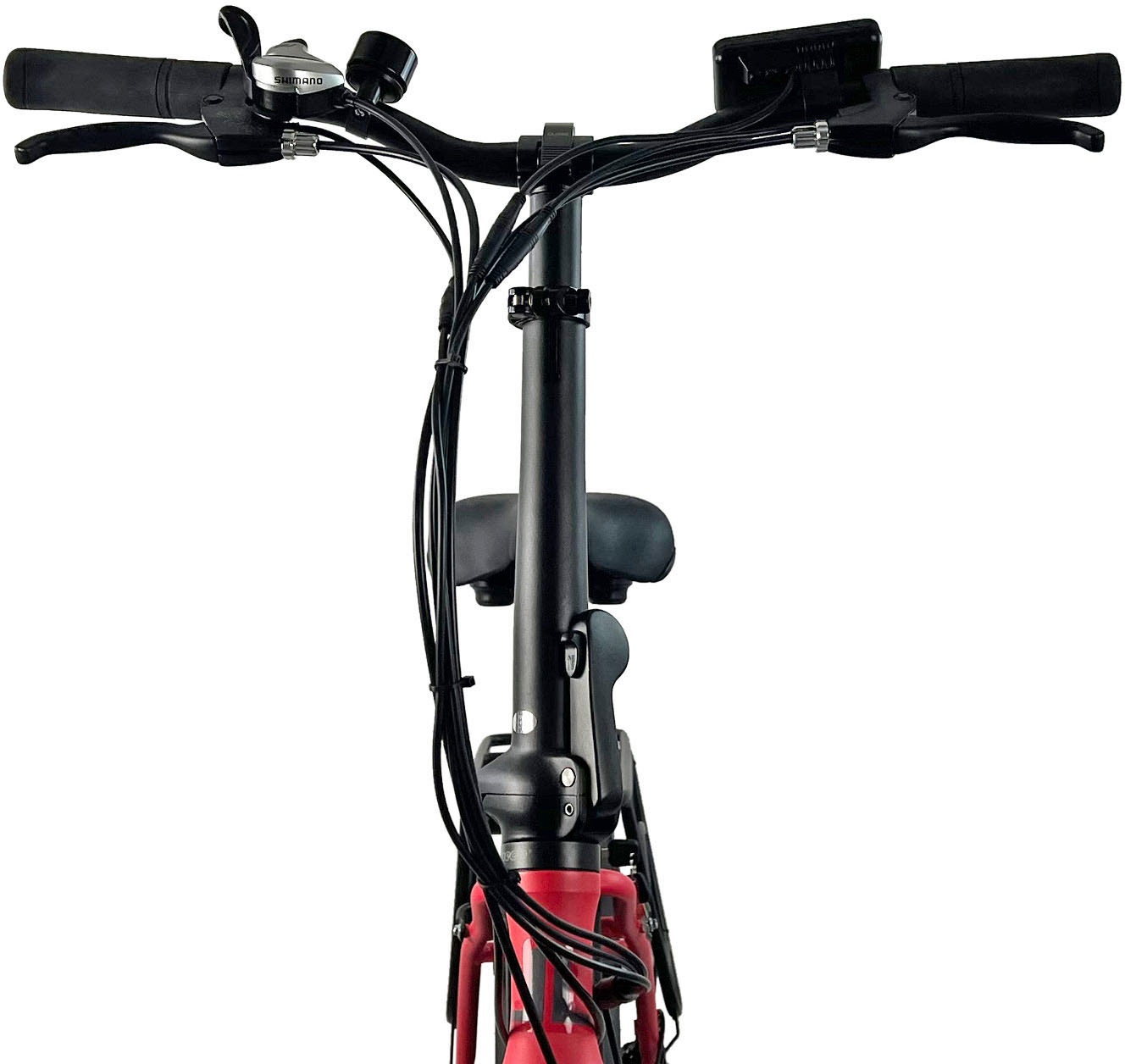 LLobe E-Bike »Elektro Faltrad 20" Terrain rot«, Shimano, Tourney, Heckmotor 250 W