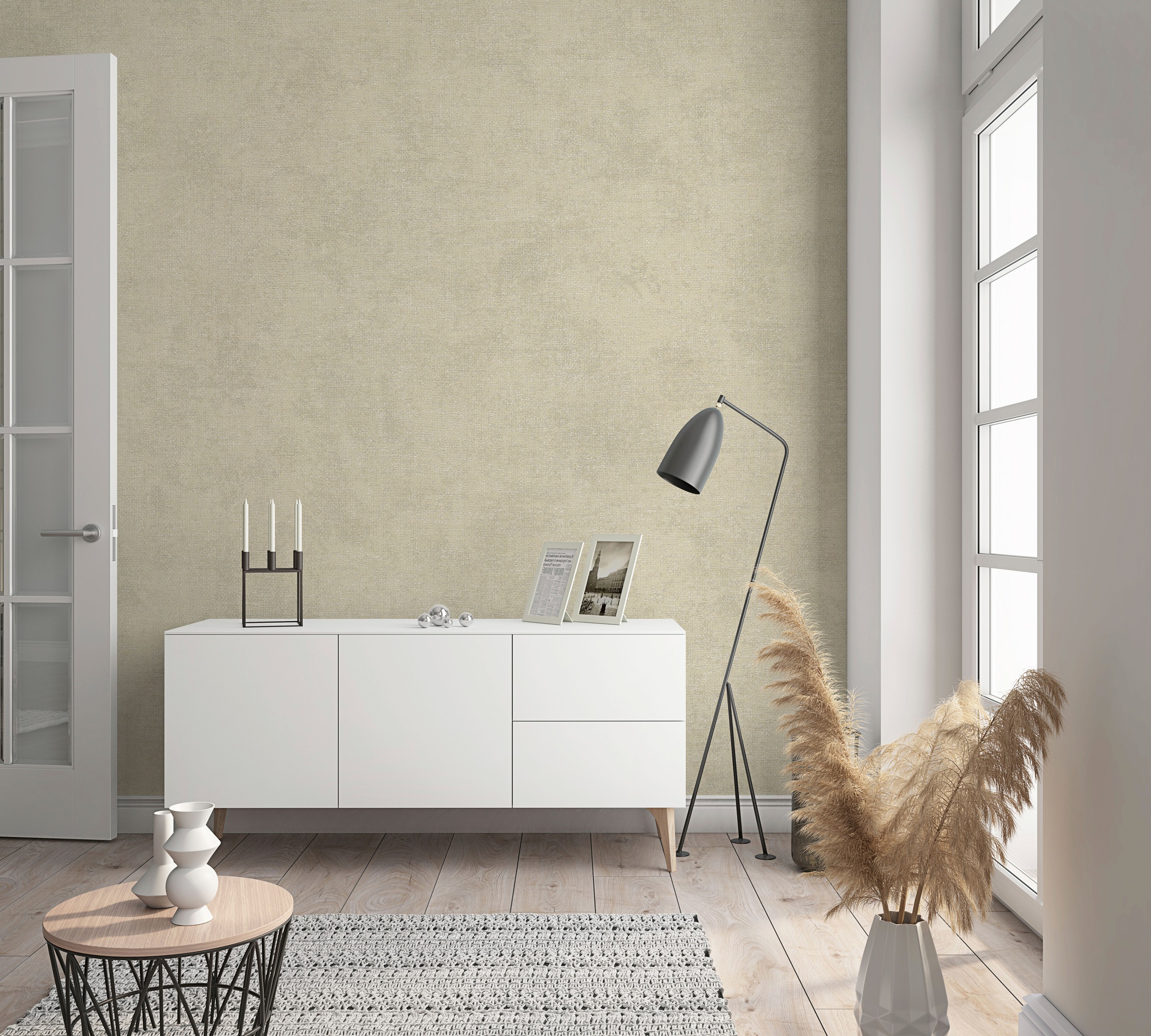 Marburg Vliestapete uni moderne Tapete für Wohnzimmer Schlafzimmer Küche günstig online kaufen