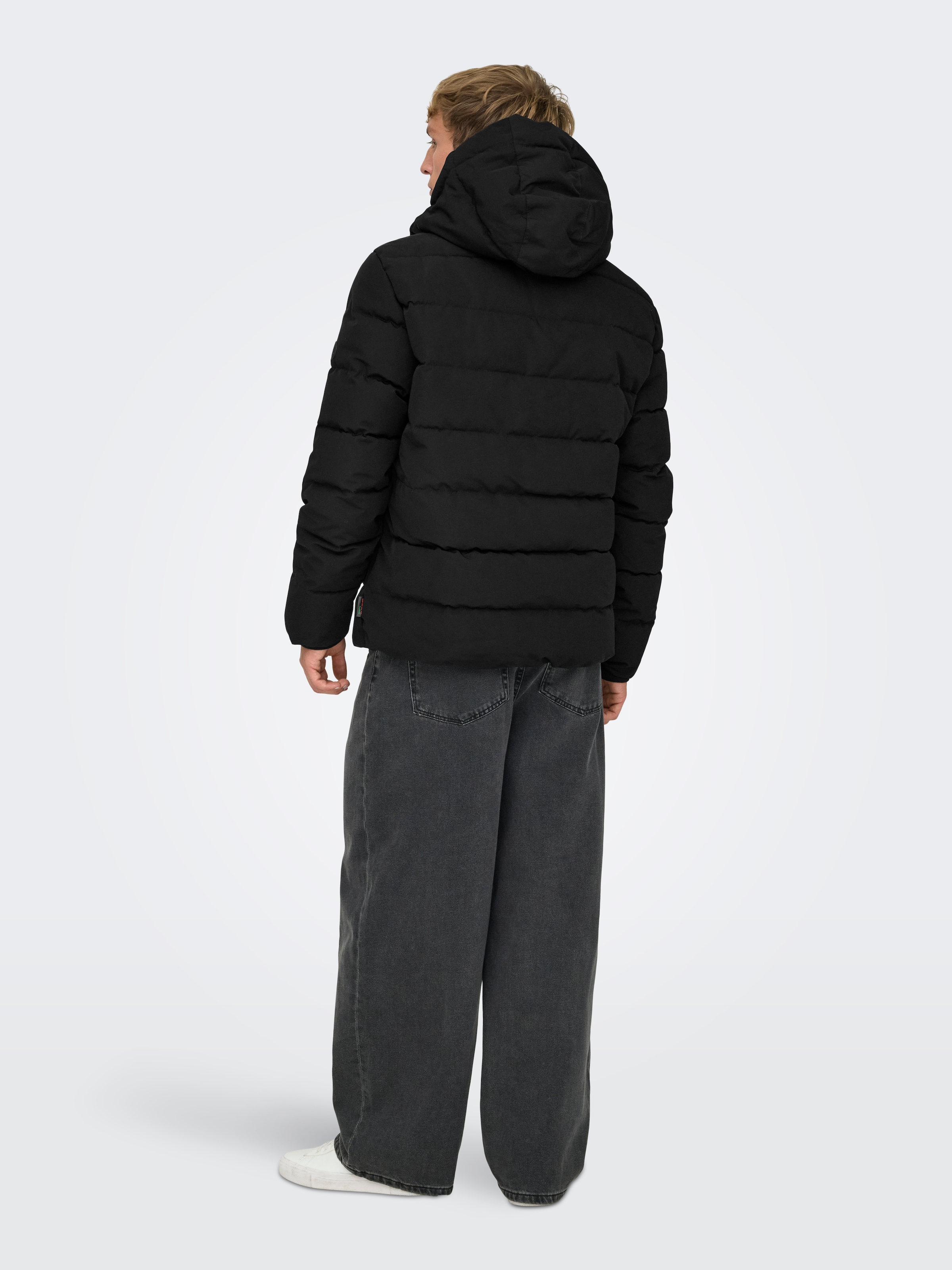 ONLY & SONS Steppjacke »ONSCAYSON PUFFA OTW NOOS« mit Kapuze