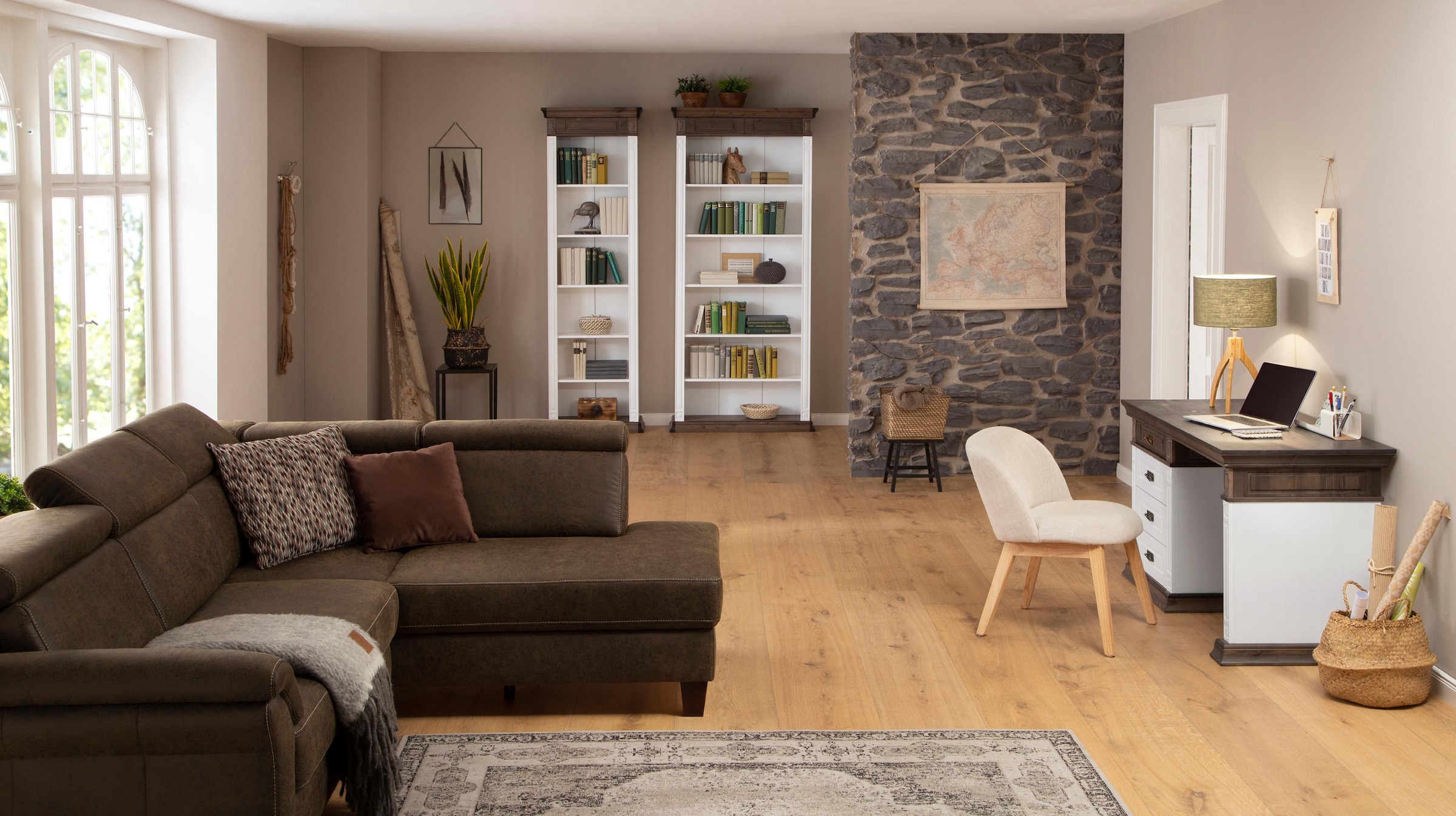 Home affaire Bücherregal »Vinales«, Regal, Breite/Tiefe/Höhe: 95,6/317216 cm