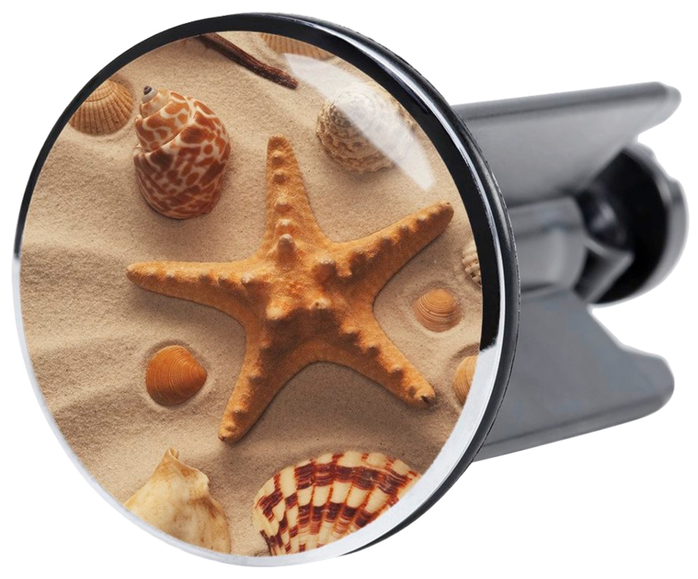 Sanilo Badaccessoire-Set »Sanibel« bestehend aus WC-Sitz, Badteppich, Stöpsel, Seifenspender, WC-Bürste