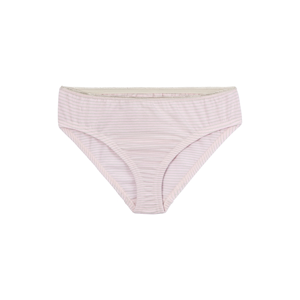 Vivance Bikinislip, (Packung, 3 St.), im Steifen-Design