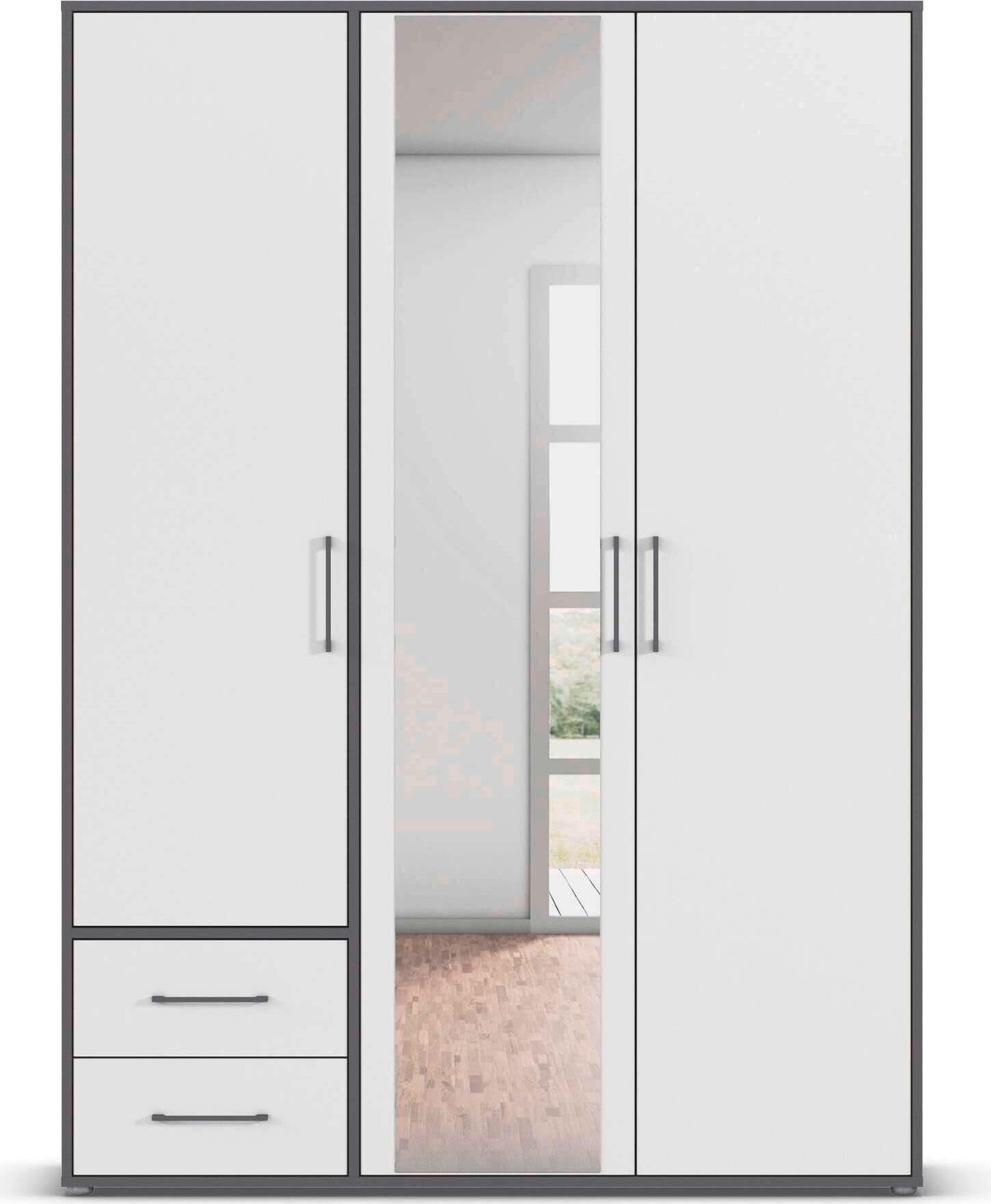 INOSIGN BY RAUCH Kleiderschrank »Schrank Garderobe Schlafzimmer Stauraum PAULLY TOPSELLER Wäscheschrank«, (mit 3 unterschiedlichen Griff-Varianten), OTTOS CHOICE 3 Griffvarianten MADE IN GERMANY