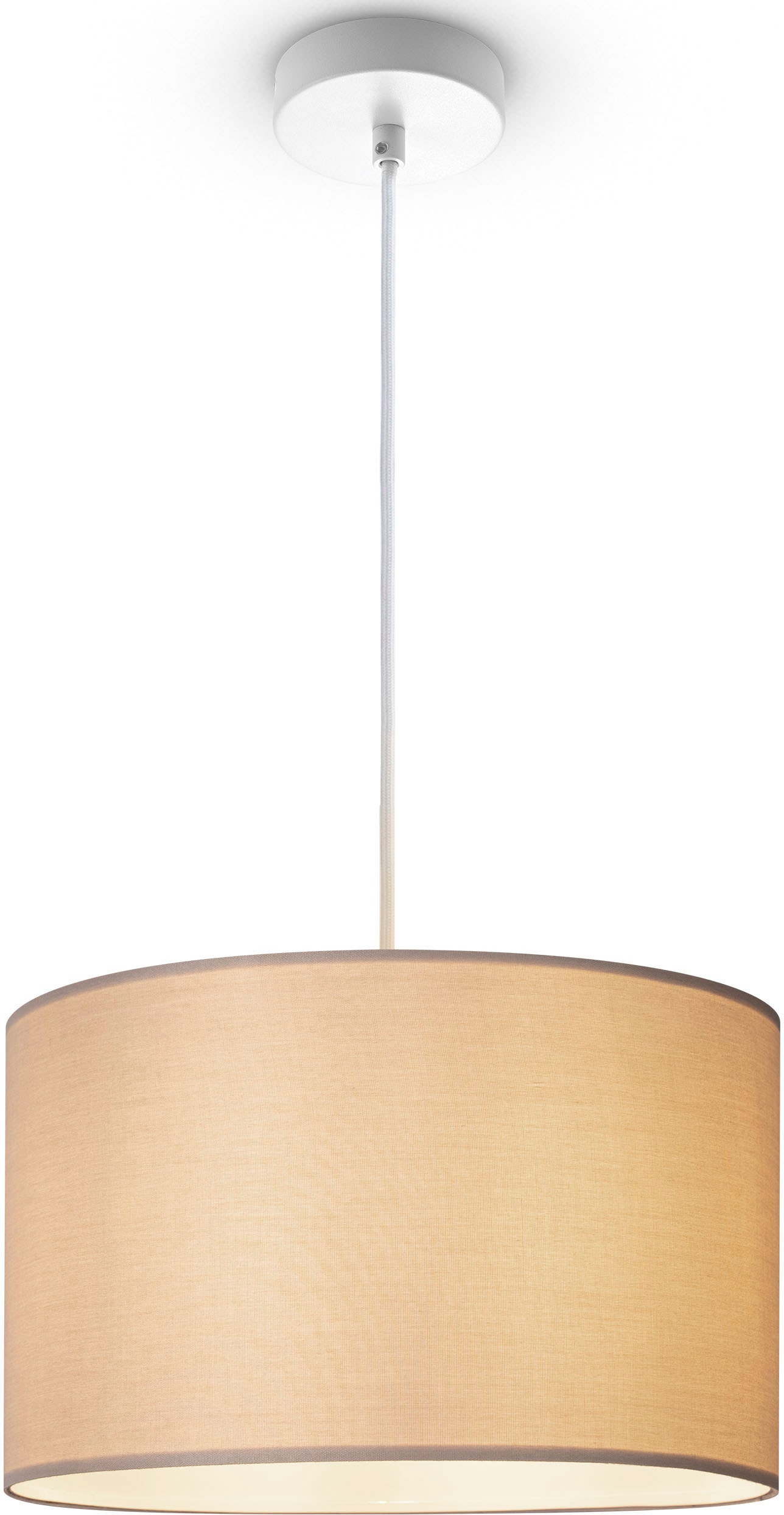 Paco Home Pendelleuchte »HUGO UNI COLOR«, 1 flammig, Leuchtmittel E27   ohn günstig online kaufen