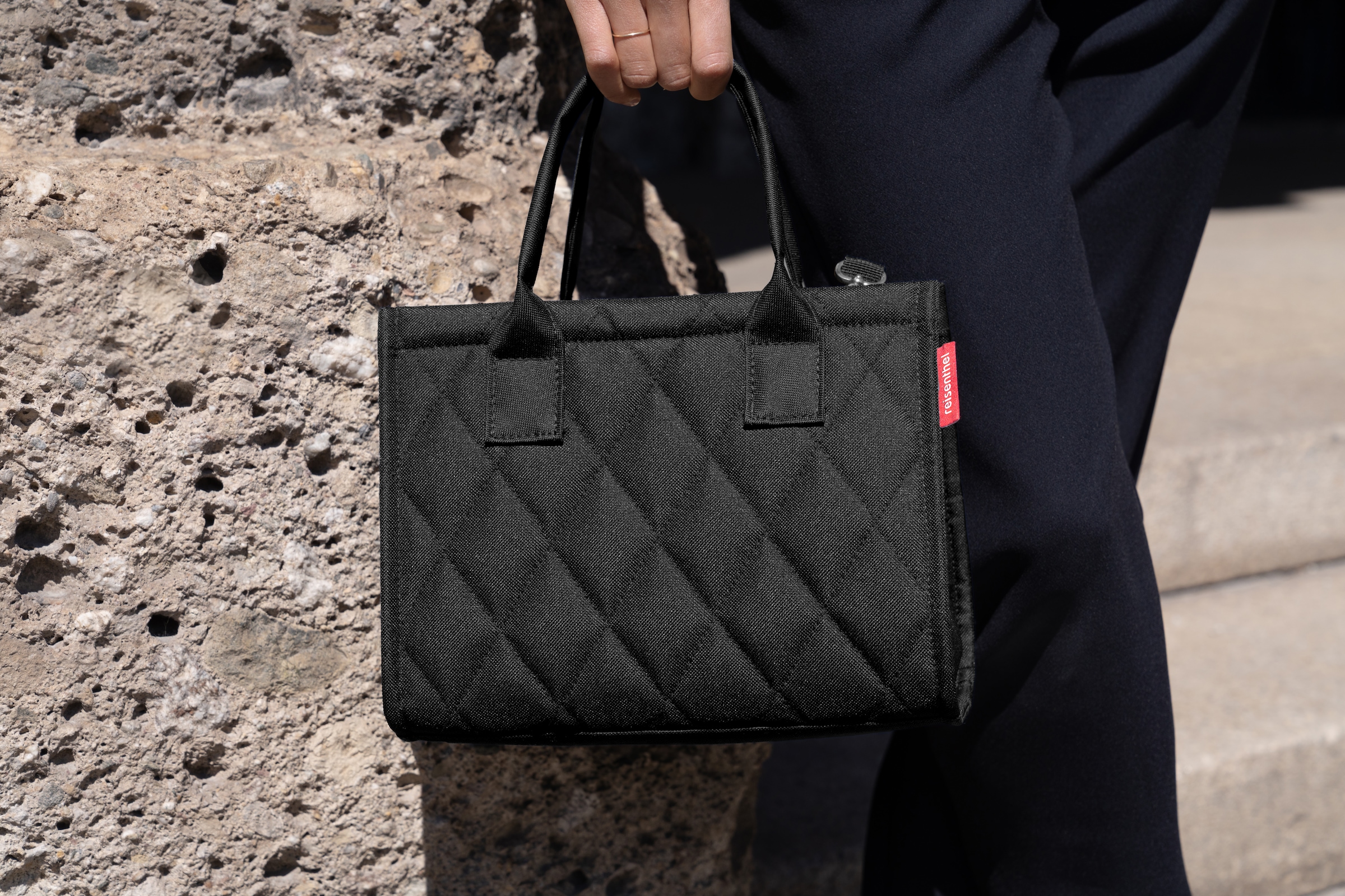 REISENTHEL® Einkaufsshopper »daily shopper business« Notebooksteckfach (17"), Trolley-Aufsteckfunktion, Boden hochklappbar