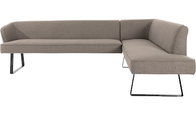 exxpo - sofa fashion Eckbank »Americano«, mit Keder und Metallfüßen, Bezug in... kaufen exxpo - sofa fashion Eckbank »Americano«, mit Keder und Metallfüßen, Bezug in... kaufen