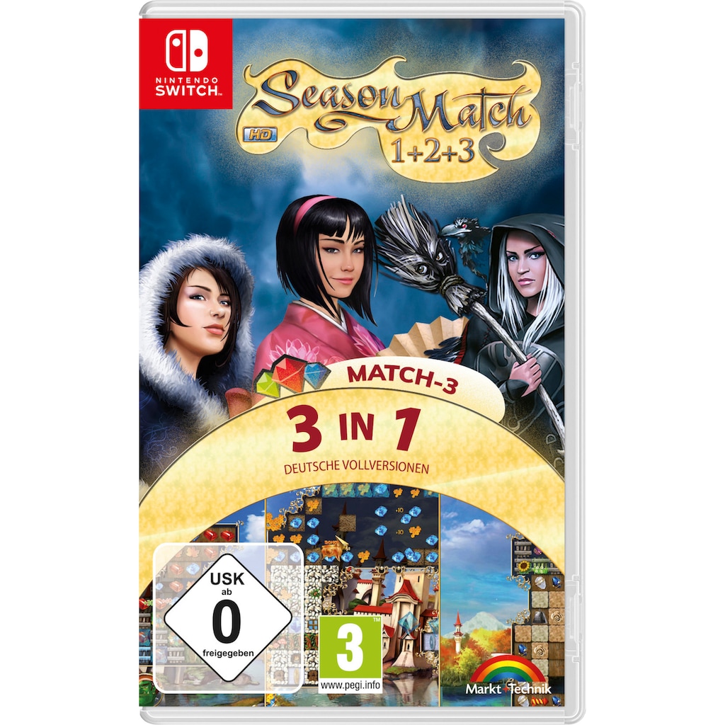 Markt+Technik Spielesoftware »3In1 Match-3«, Nintendo Switch