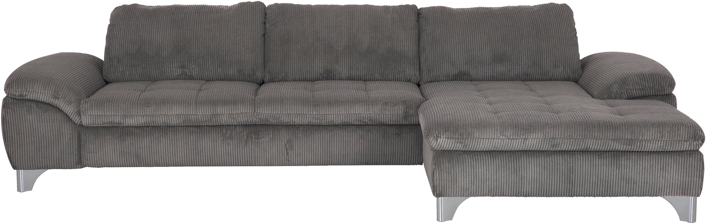 Die PlanBar Ecksofa »MP-IN14007, Breite 318 cm« wahlweise mit Bettfunktion und verstellbaren Kopfstützen
