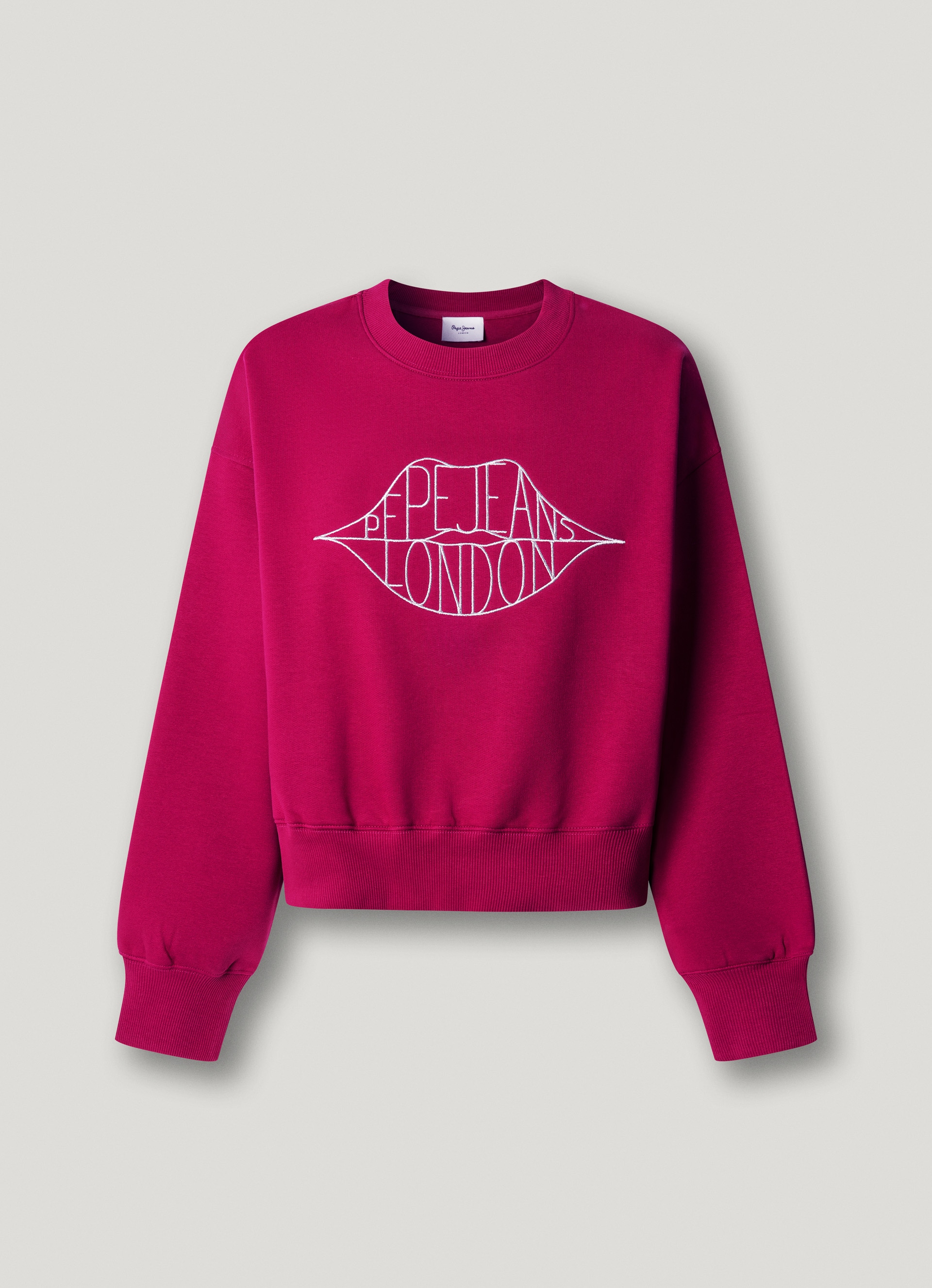 Pepe Jeans Sweatshirt »BERNIS«, mit Rundhals, bestickt
