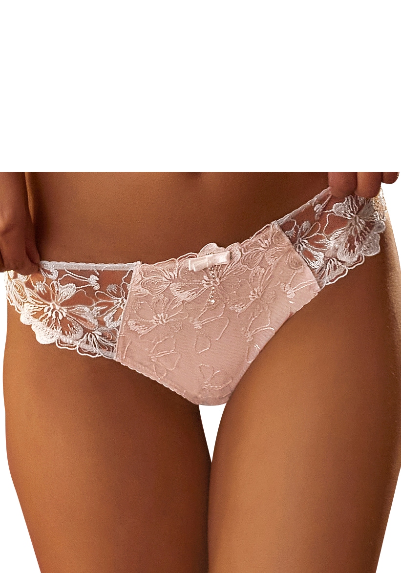 Tanga, in einzigartigem Blumen-Design