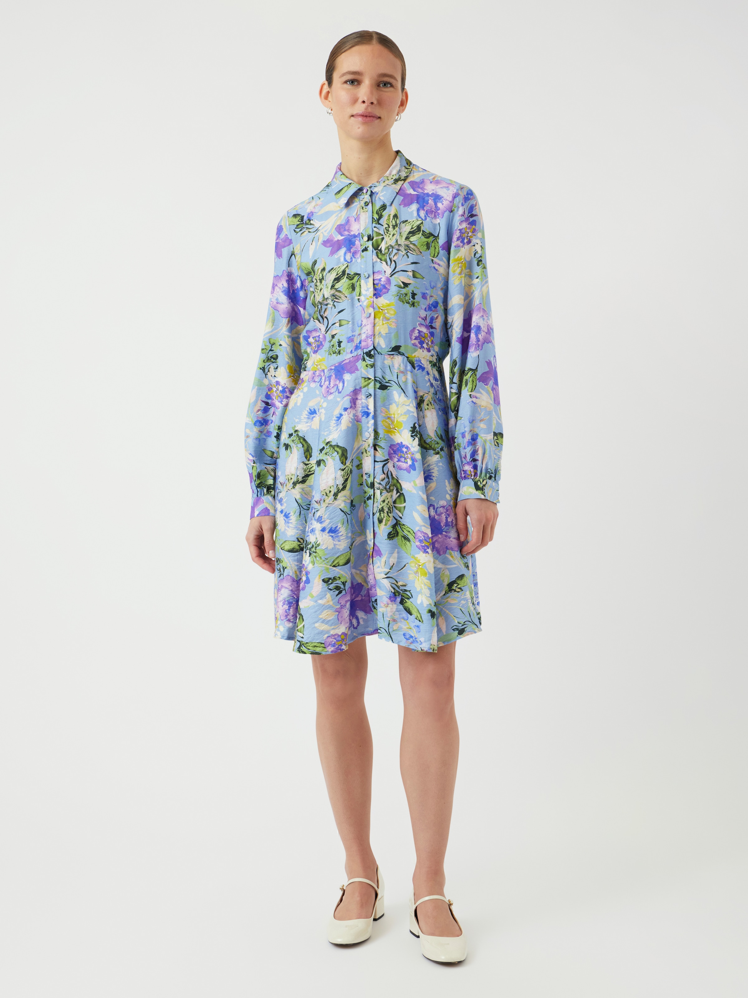 Y.A.S Hemdblusenkleid »YASKAYA LS SHIRT DRESS S. NOOS«