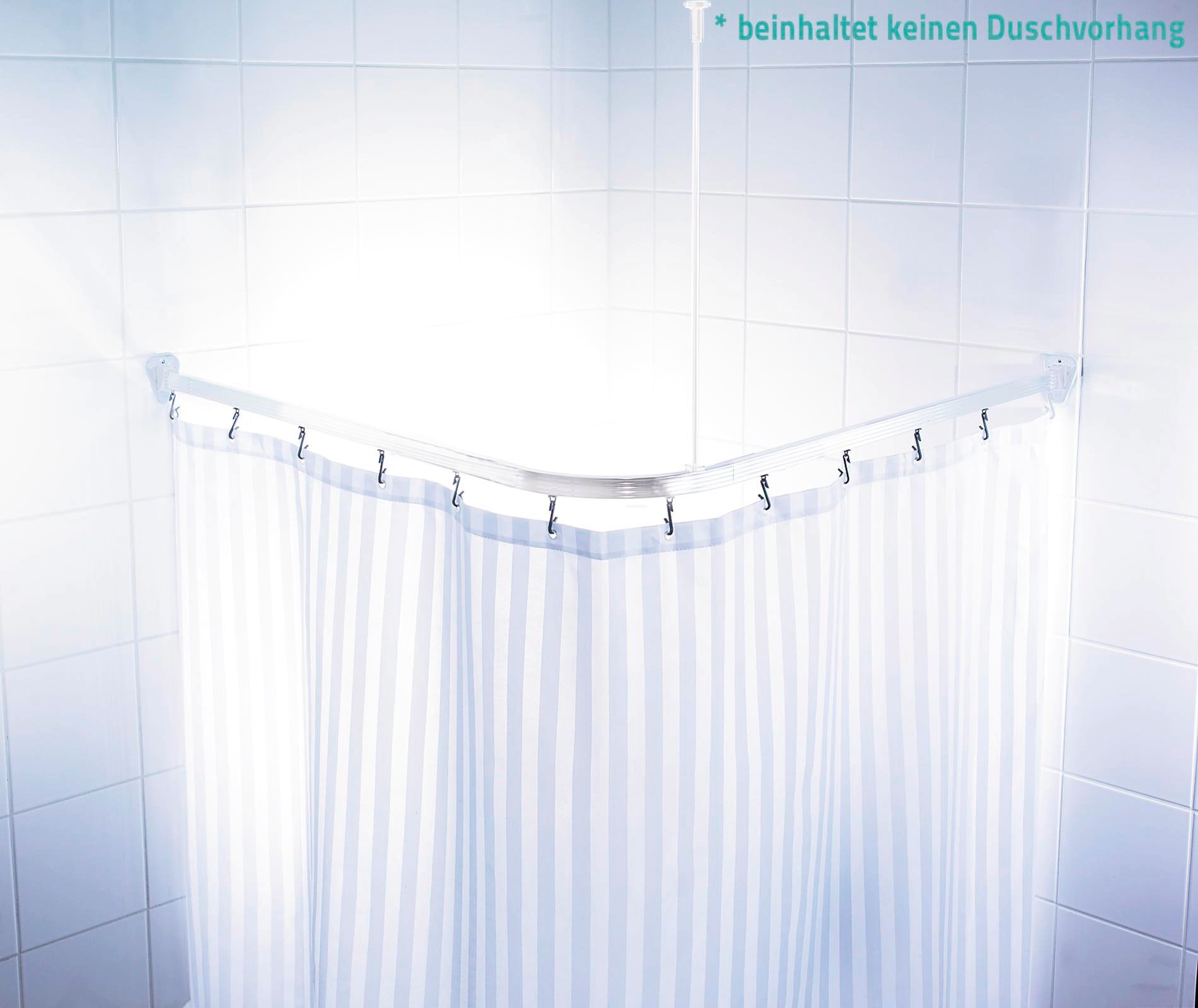 Ridder Vorhangschiene kürzbar, Eckstange »Comfort«, Länge 90 cm %Sale im Duschvorhänge, jetzt für
