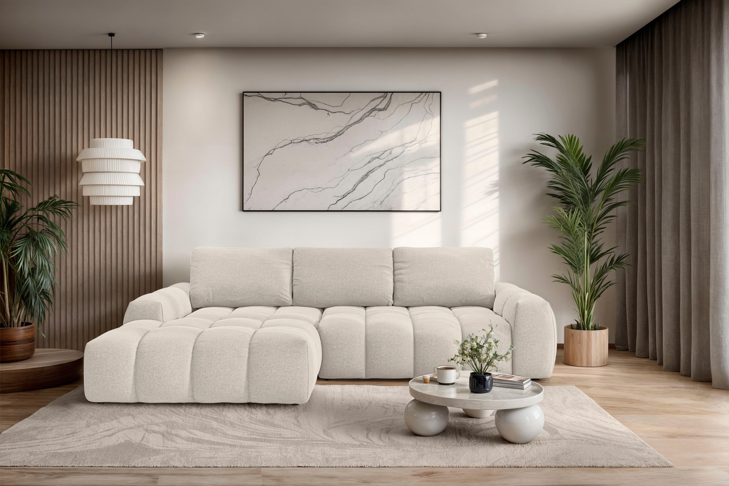 INOSIGN Ecksofa »AZITA klein optionale Schlafsofa mit Bettkasten, B/T/H: 27 günstig online kaufen