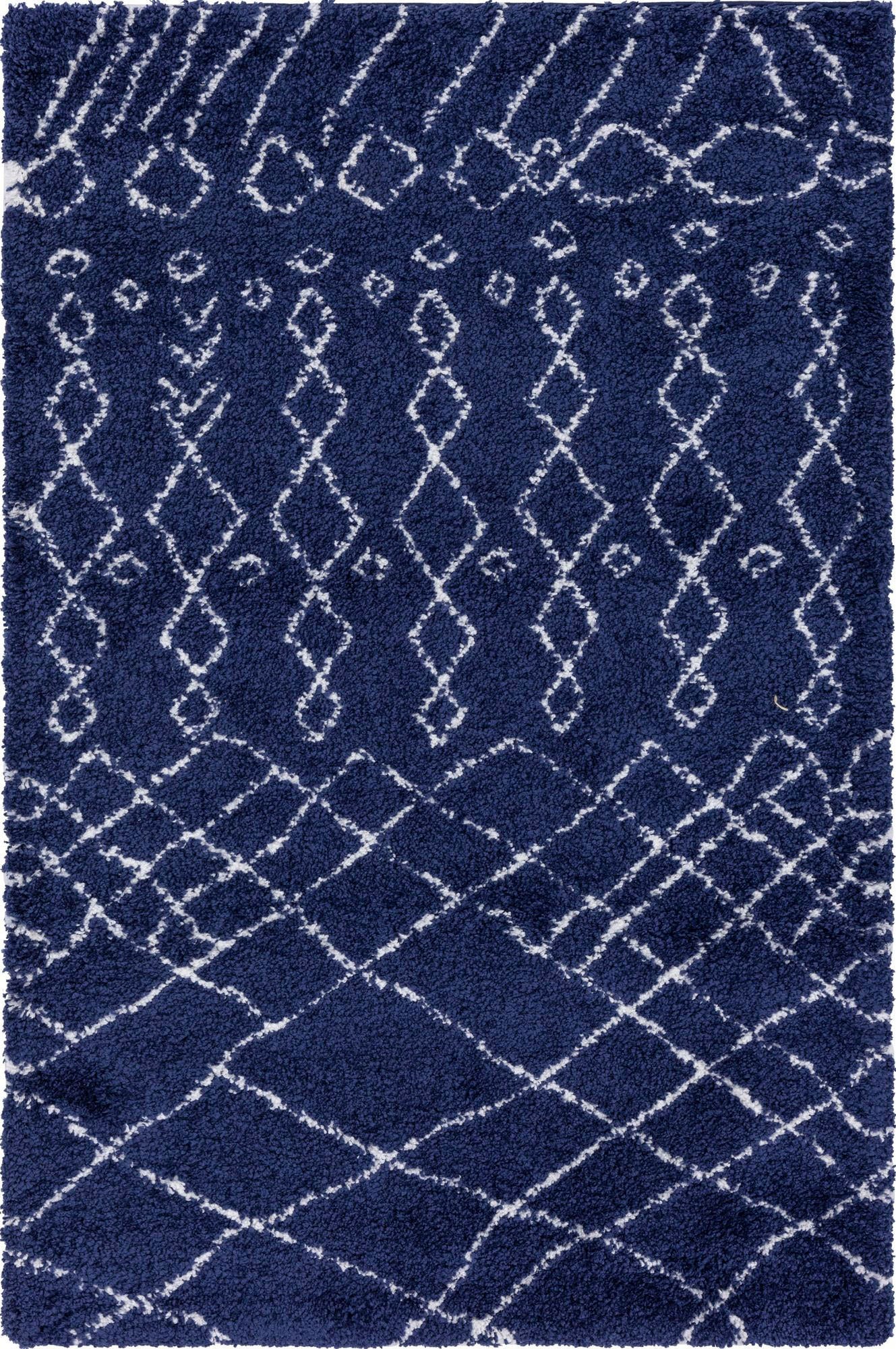 Myflair Möbel & Accessoires Hochflor-Teppich »Temara Shag Lagerräumung«, rechteckig, 51 mm Höhe, gewebt, Scandi Design, ideal im Wohnzimmer & Schlafzimmer