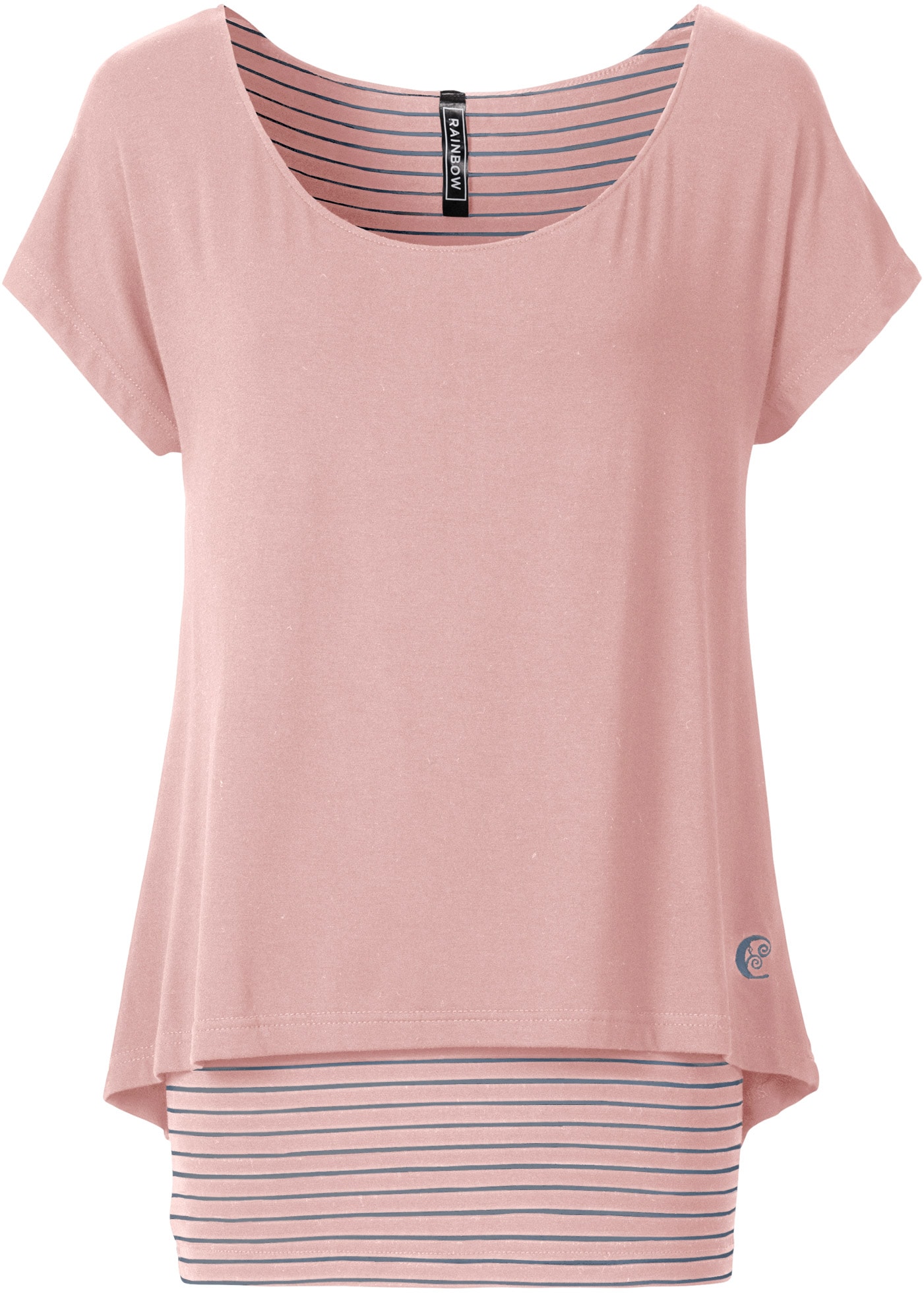 bonprix Longshirt »Longshirt aus softem Viskosemix« Longshirt aus softem Viskosemix