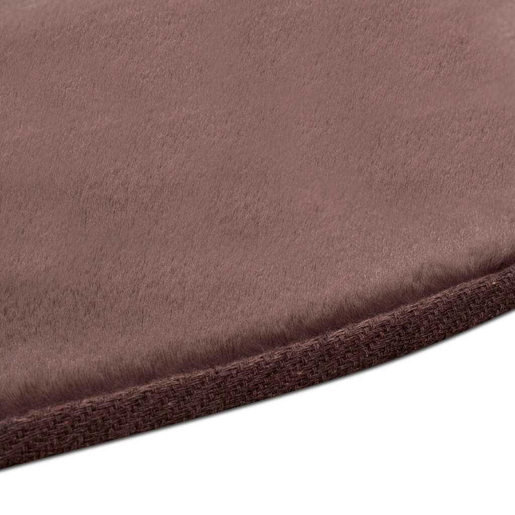 Carpet City Hochflor-Teppich »TOPIA400«, rund, 21 mm Höhe, besonders weich und kuschelig durch Polyester, Uni-Farben