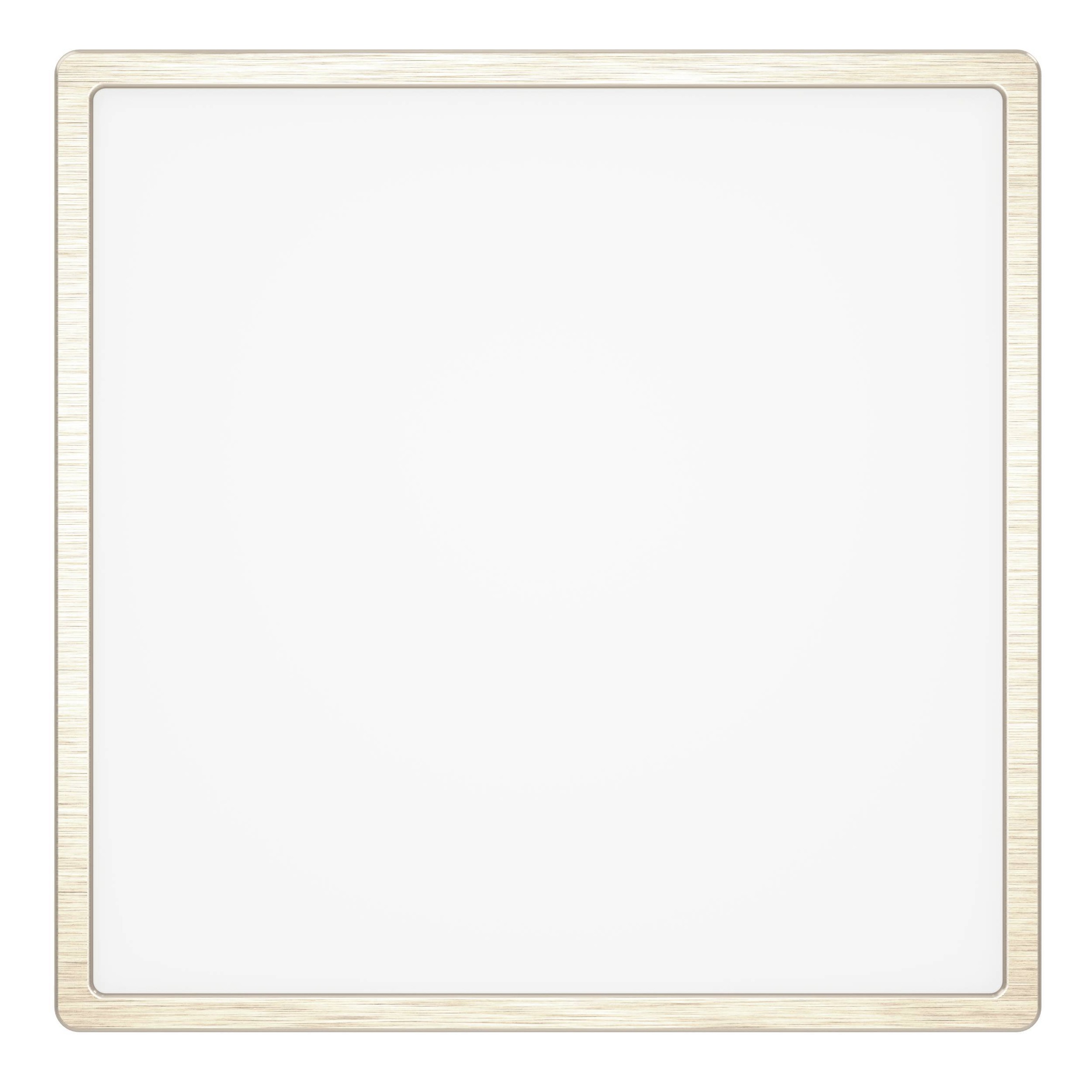 EGLO Aufbauleuchte »Fueva 6 Deckenleuchte, Metall und Kunststoff, Deckenbeleuchtung, Lampe« LED-Modul 1 Stk. Kaltweiß | Neutralweiß | Warmweiß Aufbauleuchte - L29 x B29 x H2,5 cm - nickel-matt - 13W inkl.