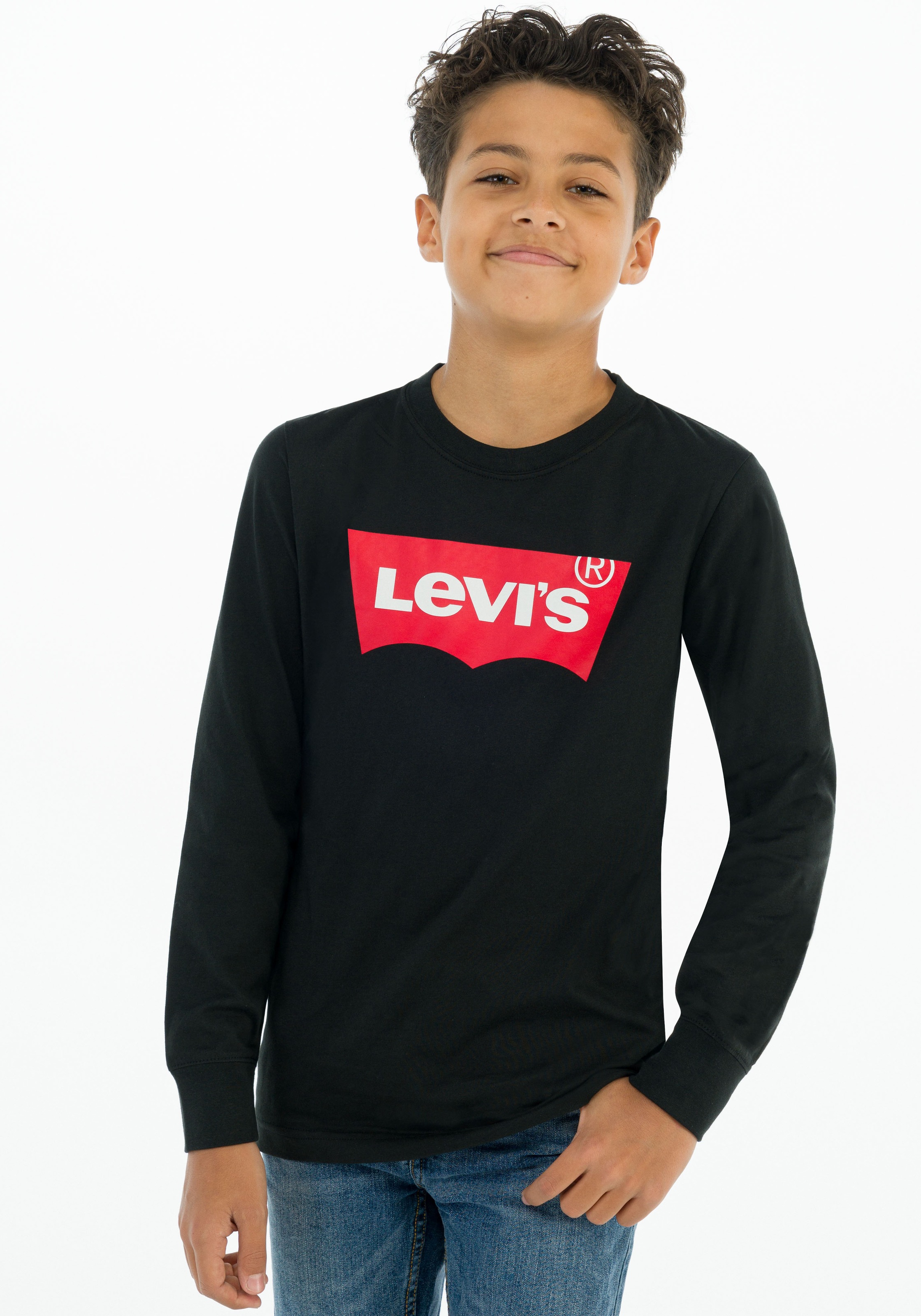 Levi's® Kids Langarmshirt »L/S BATWING TEE«, for BOYS