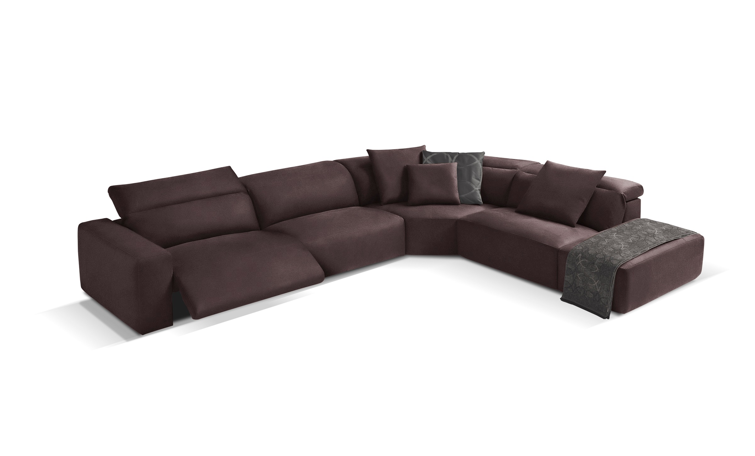 Egoitaliano Ecksofa »Beverly, extravangantes Designsofa mit erstklassigem S günstig online kaufen