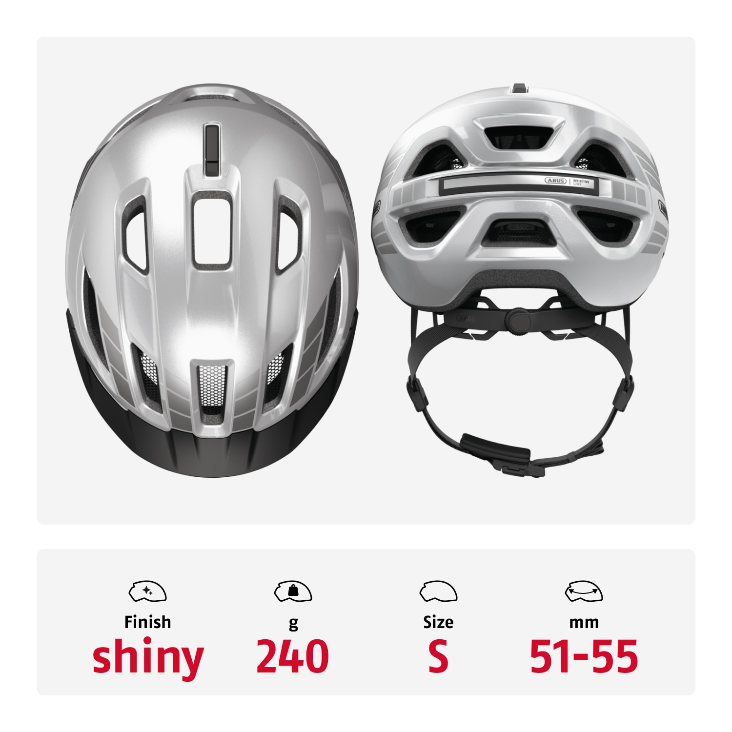 ABUS Fahrradhelm »URBAN-I 4.0 LR«