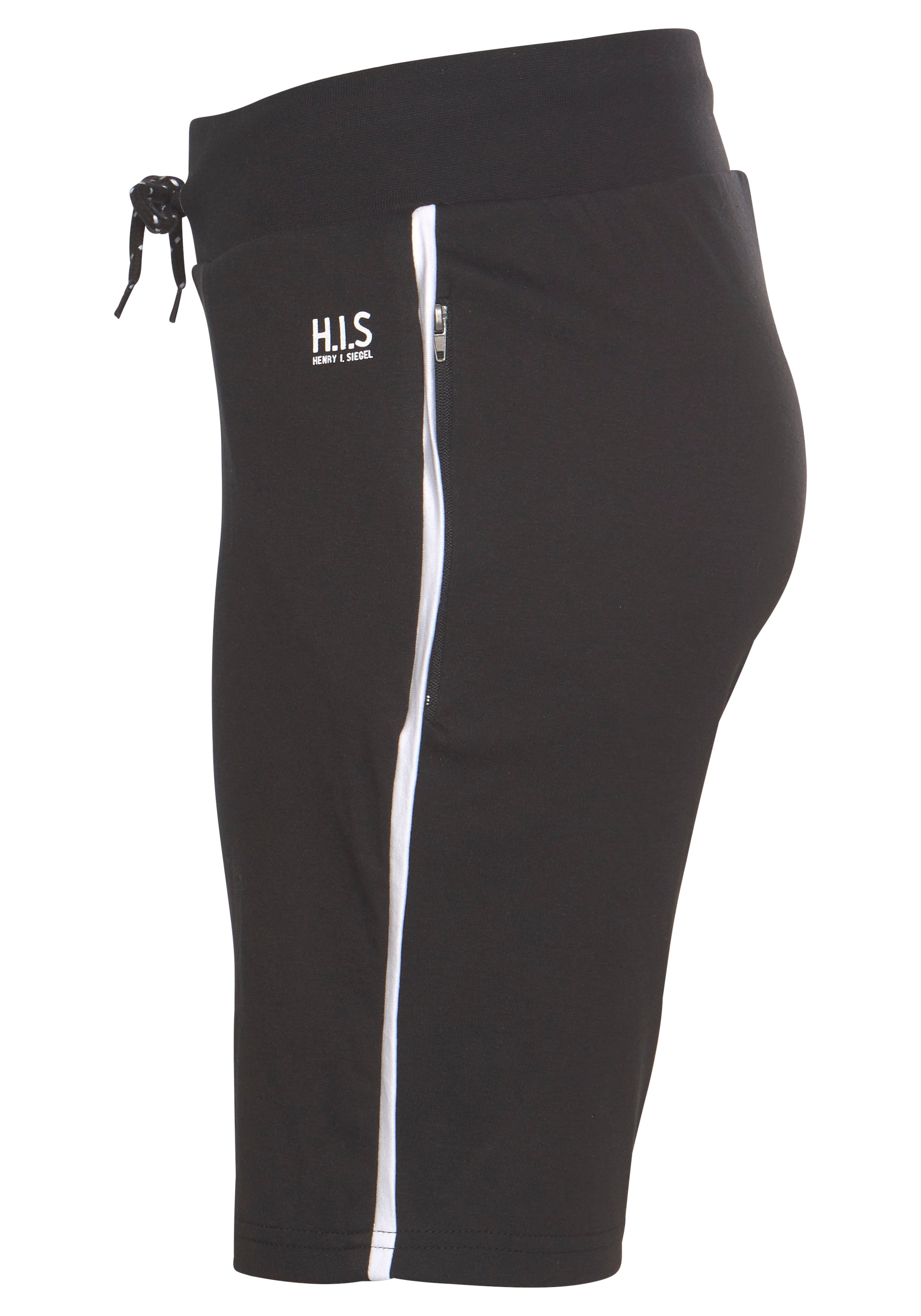 H.I.S Shorts  Reißverschlusstaschen an den Seiten für sichere Aufbewahrung