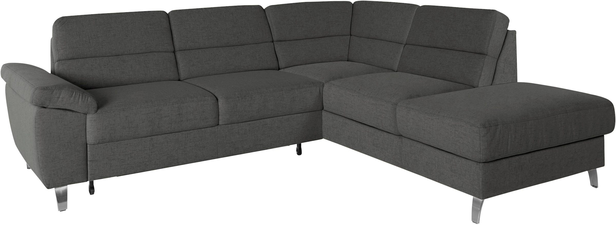 sit&more Ecksofa »Sorano L-Form«, wahlweise mit Bettfunktion und Bettkasten günstig online kaufen