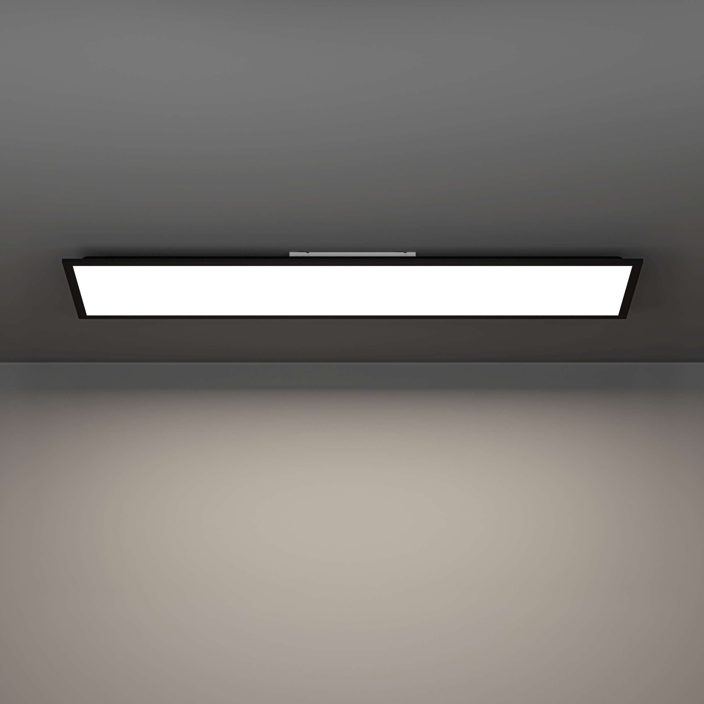 EGLO LED Deckenleuchte »MORADILLO-Z Deckenlampe - Stahl - LED - 34W - IP20« LED-Modul 1 Stk. Kaltweiß | Neutralweiß | RGB | Warmweiß Wohzimmerlampe, Esszimmerlampe, Schlafzimmer, L119,5 x B29,5 x H6,1 cm