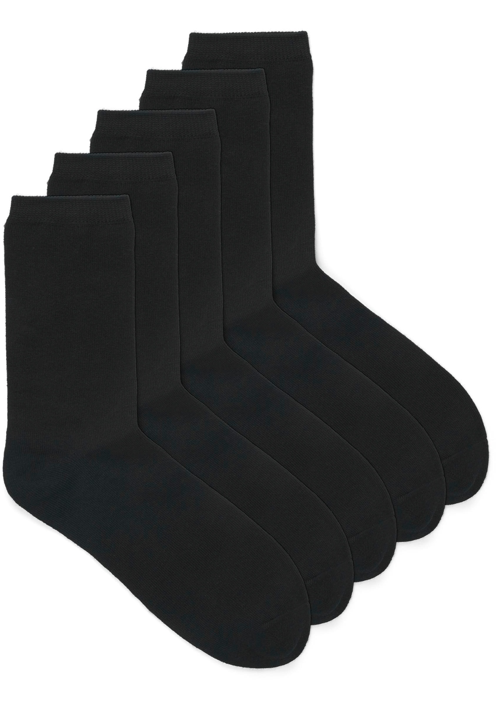 Jack & Jones Junior Socken »JACBLACK SOCK 5 PACK NOOS«, (Packung, 5 Paar)