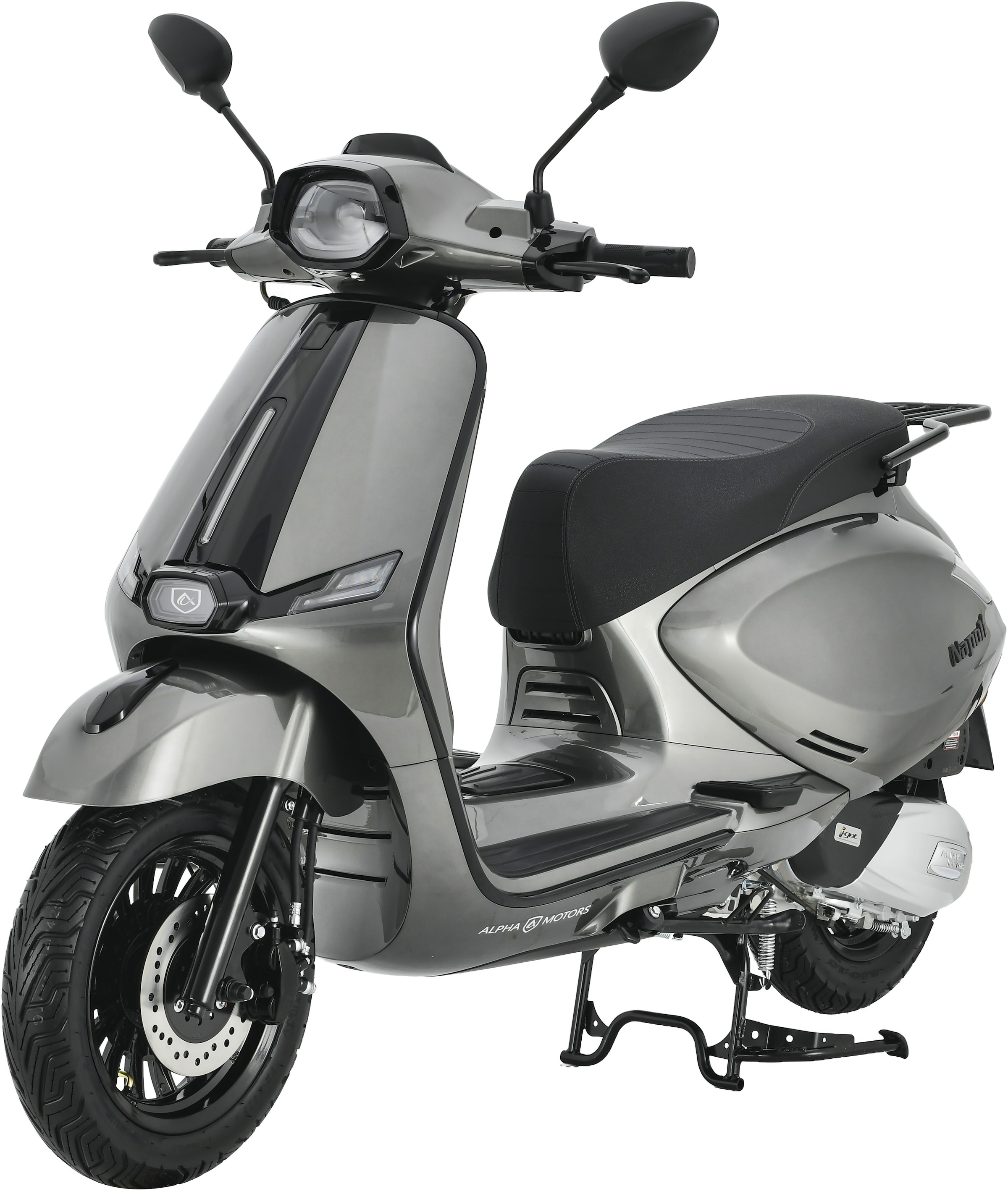 Alpha Motors Motorroller »Napoli 125 ccm 85 km/h EURO 5+ (mit/ohne Topcase)«, 125 cm³, 85 km/h, Euro 5, 9,38 PS