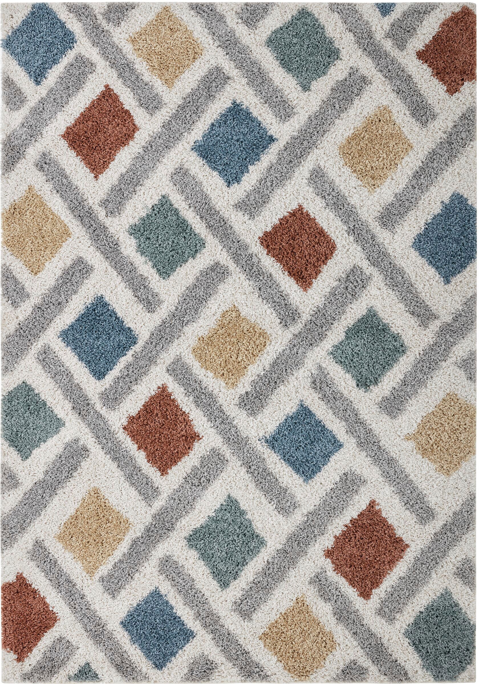 FLAIR RUGS Hochflor-Teppich »SKETCH«, rechteckig, 30 mm Höhe