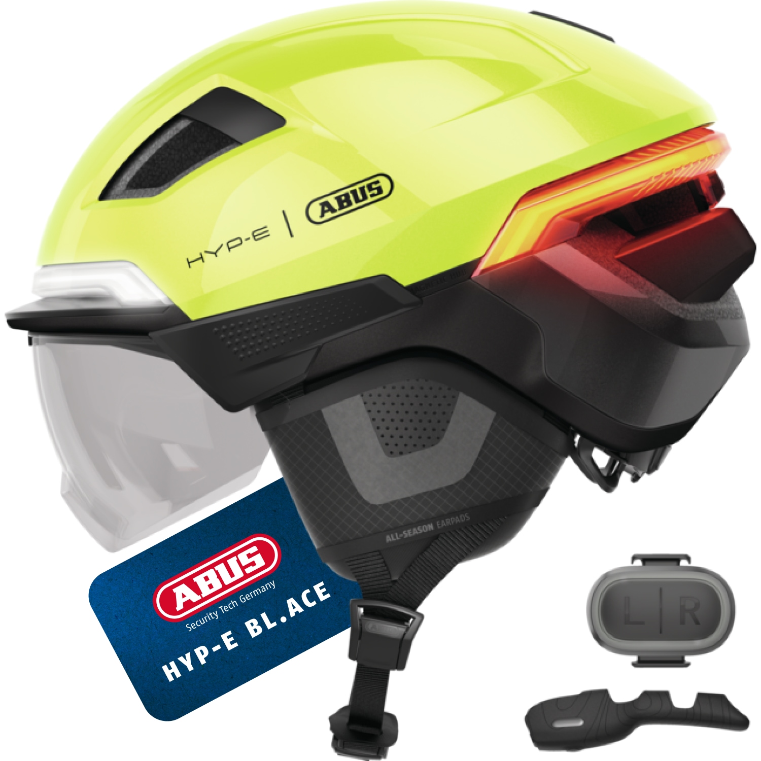 ABUS Fahrradhelm »HYP-E BL.ACE«