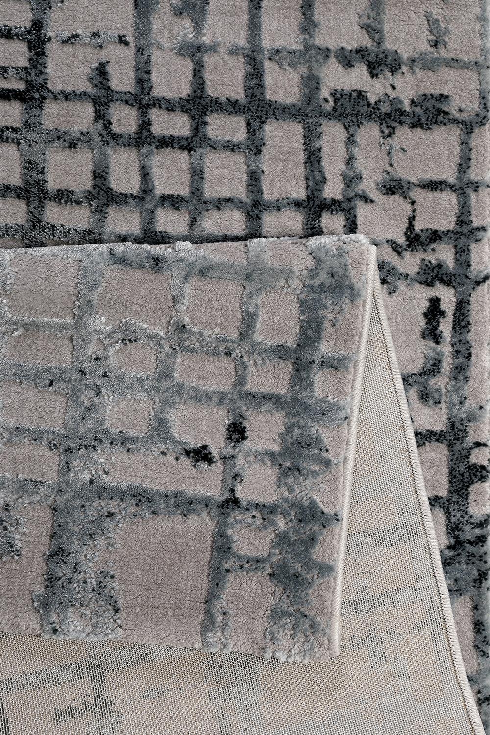Esprit Teppich »Velvet Grid ESP-3385«, rechteckig, 12 mm Höhe, Wohnzimmer