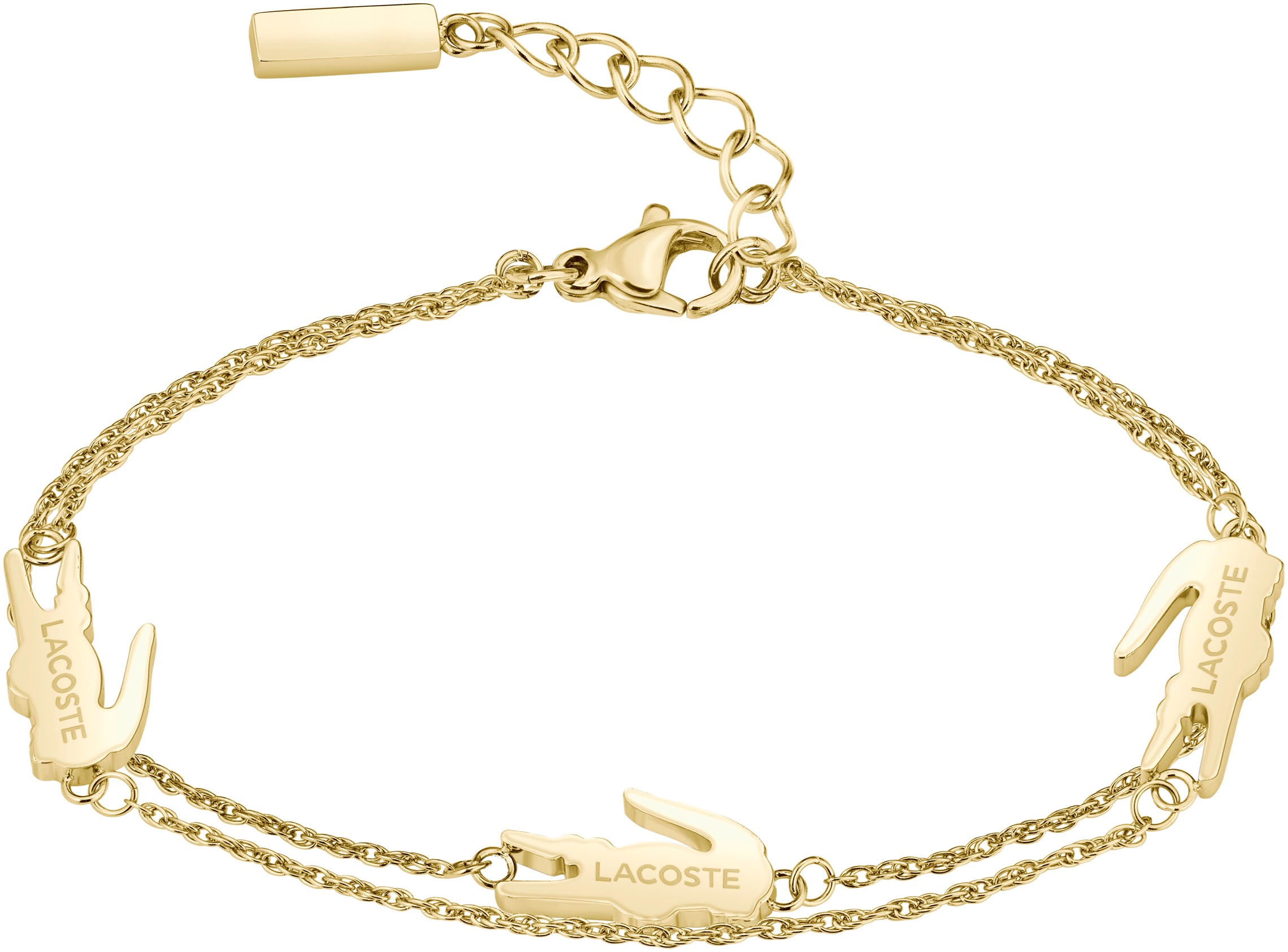 Lacoste Gliederarmband »CROCODILE, 2040470, 2040471«