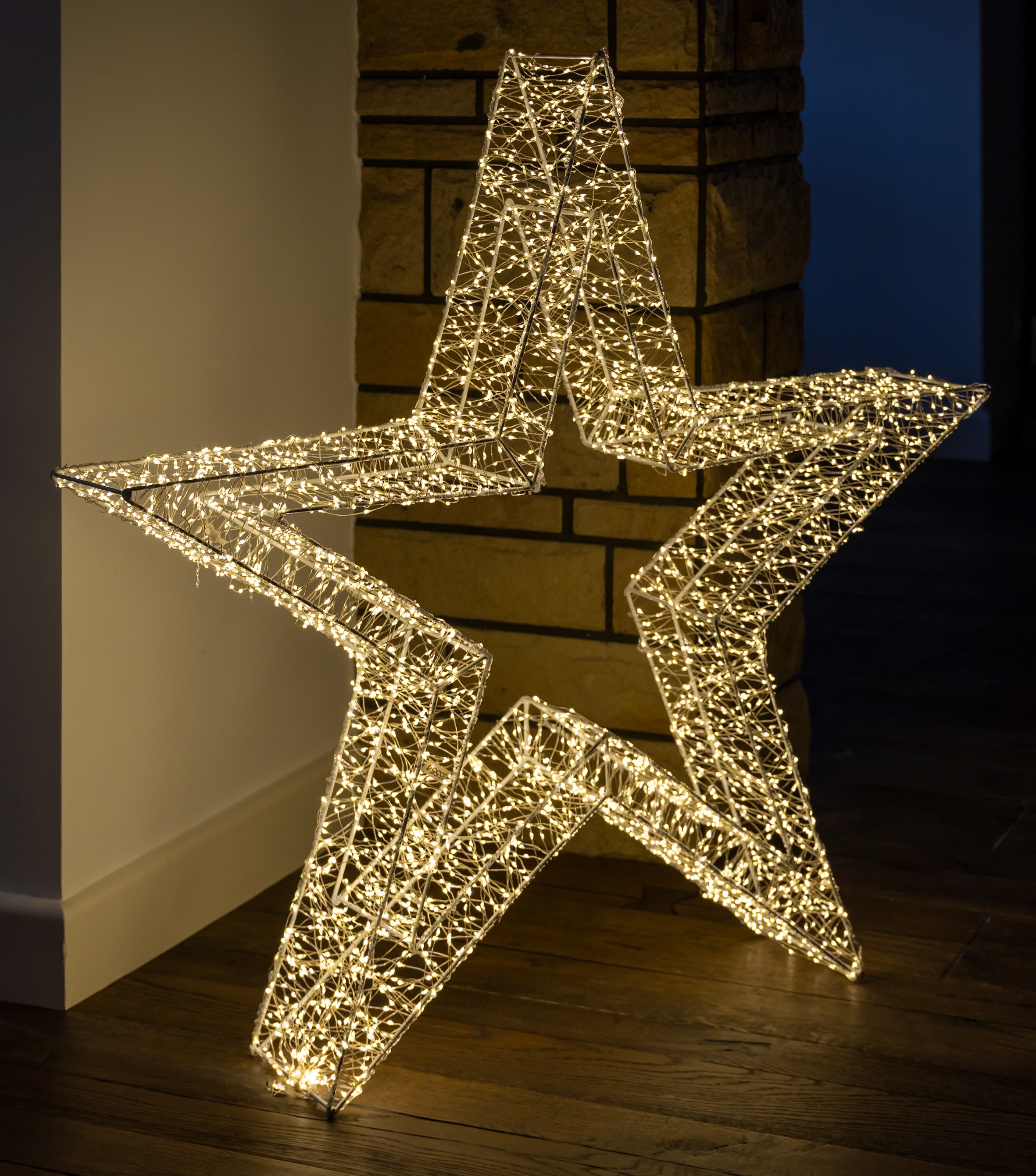 aussen«, stromsparende »Weihnachtsstern, 960 auf Weihnachtsdeko LED kaufen Star-Max flammig-flammig, Rechnung Stern LED