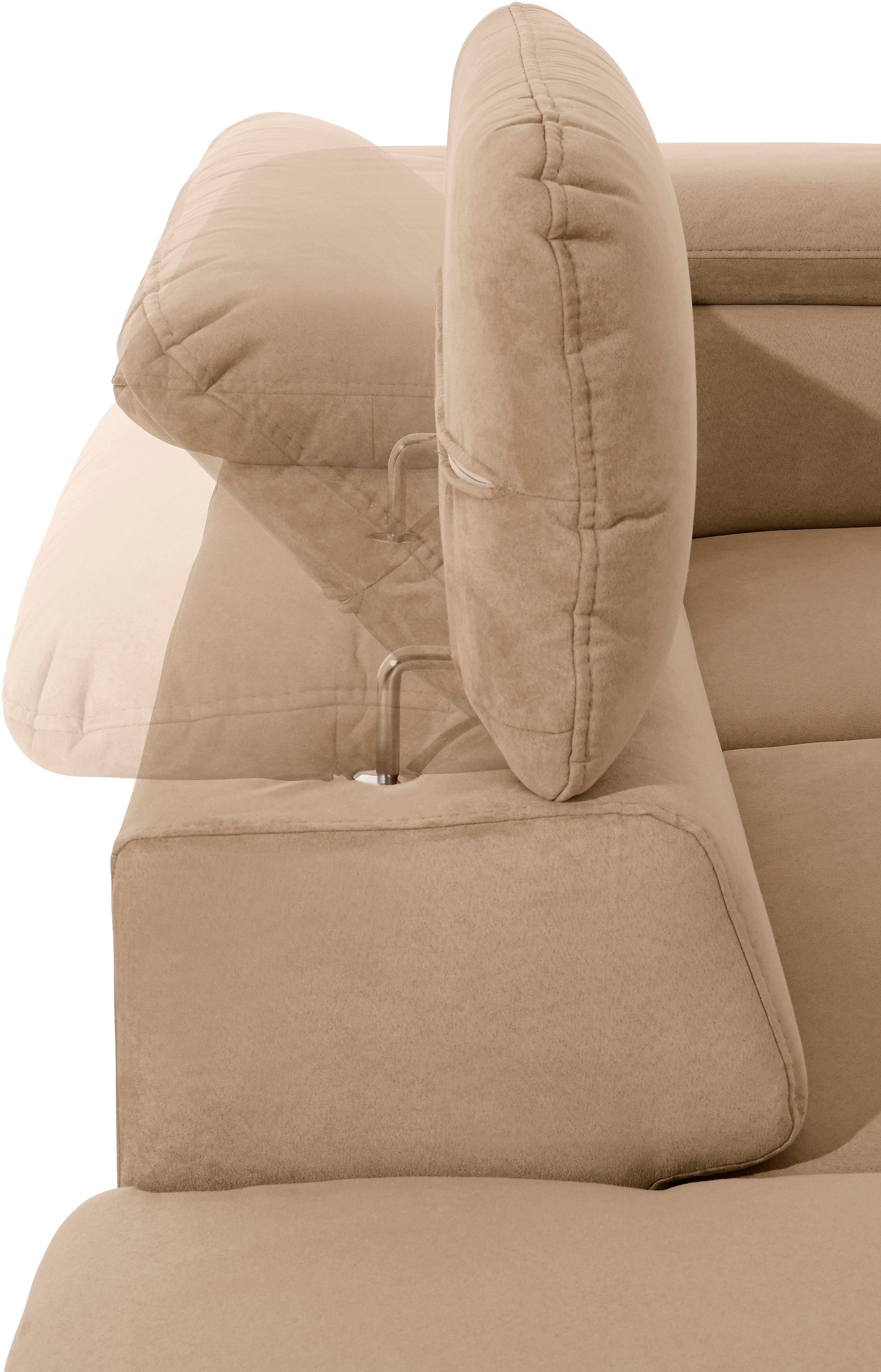 sit&more Ecksofa »Alcatraz L-Form«, wahlweise mit Bettfunktion