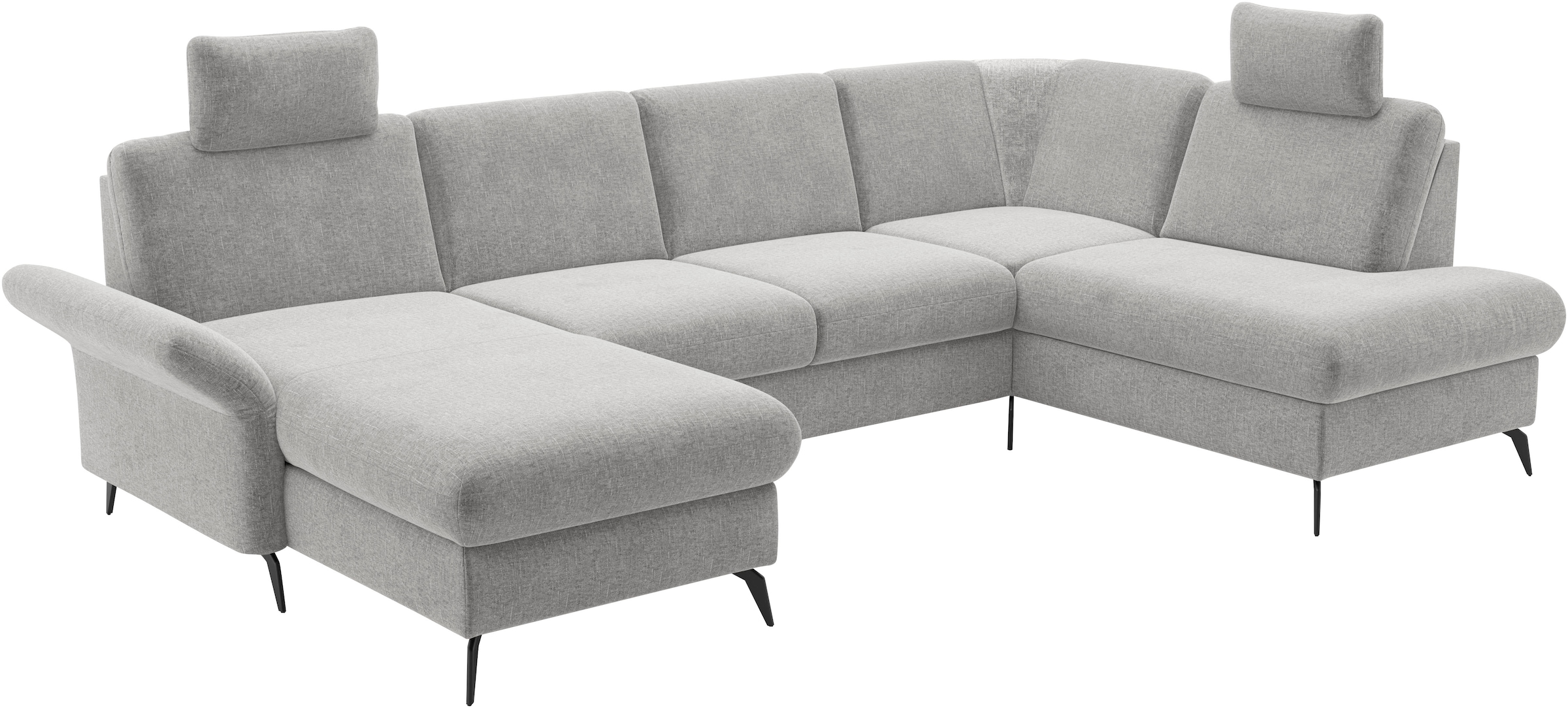 Home affaire Wohnlandschaft »Rochelle«, optional: Armteilverstellung, klappbar, Bettkasen