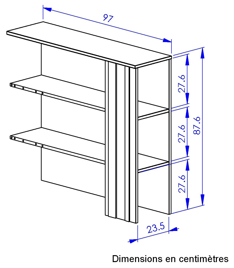 Gami Babyzimmer-Komplettset »SET N°3 CALYPSO« 6 Stk. tlg. Viel Stauraum für eine optimale Organisation.