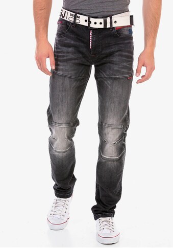 Cipo & Baxx Regular-fit-Jeans, mit modischen Details kaufen