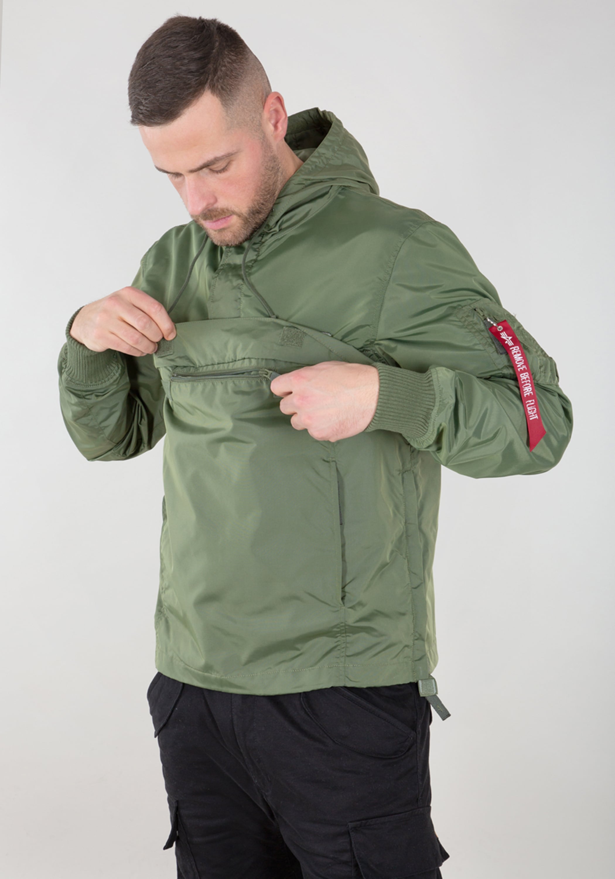 Alpha industries outlet anorak jacket