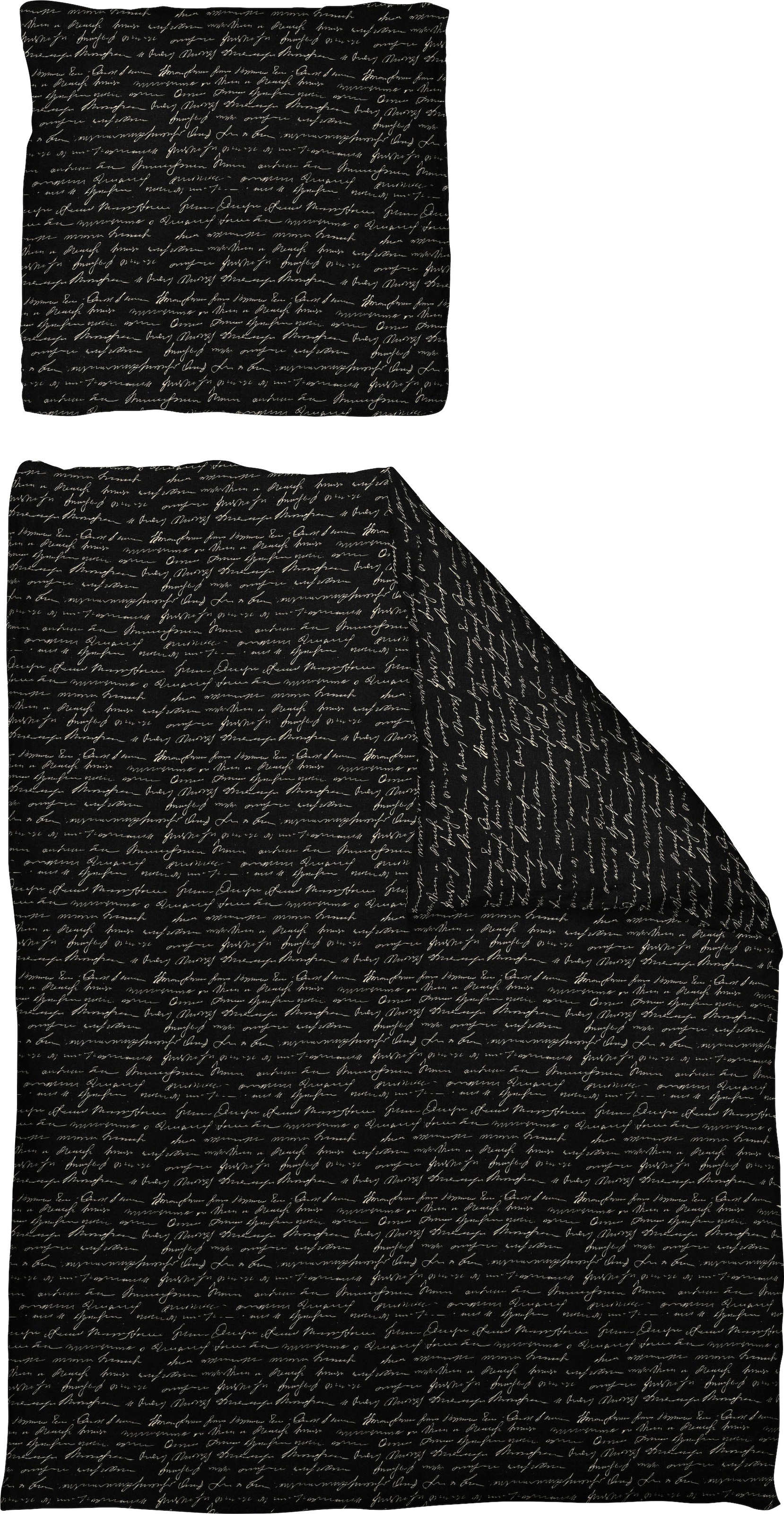 Adam Bettwäsche »Leinenbettwäsche Scribble«, aus Bio-Baumwolle günstig online kaufen