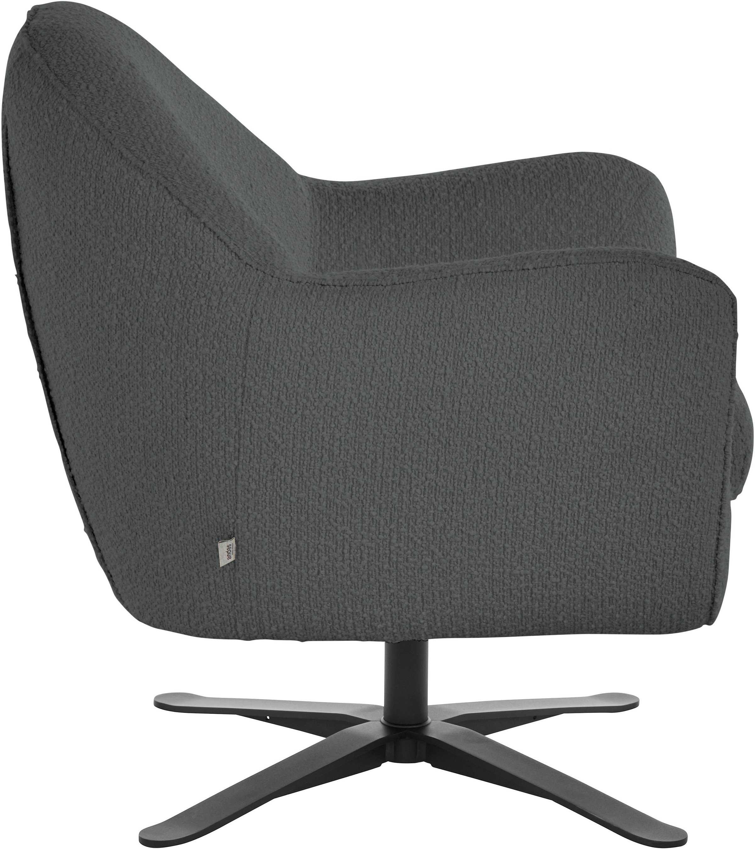 andas Drehsessel »Stavre, Loungesessel mit Drehfunktion«, in moderner Optik, mit elegantem Drehfuß