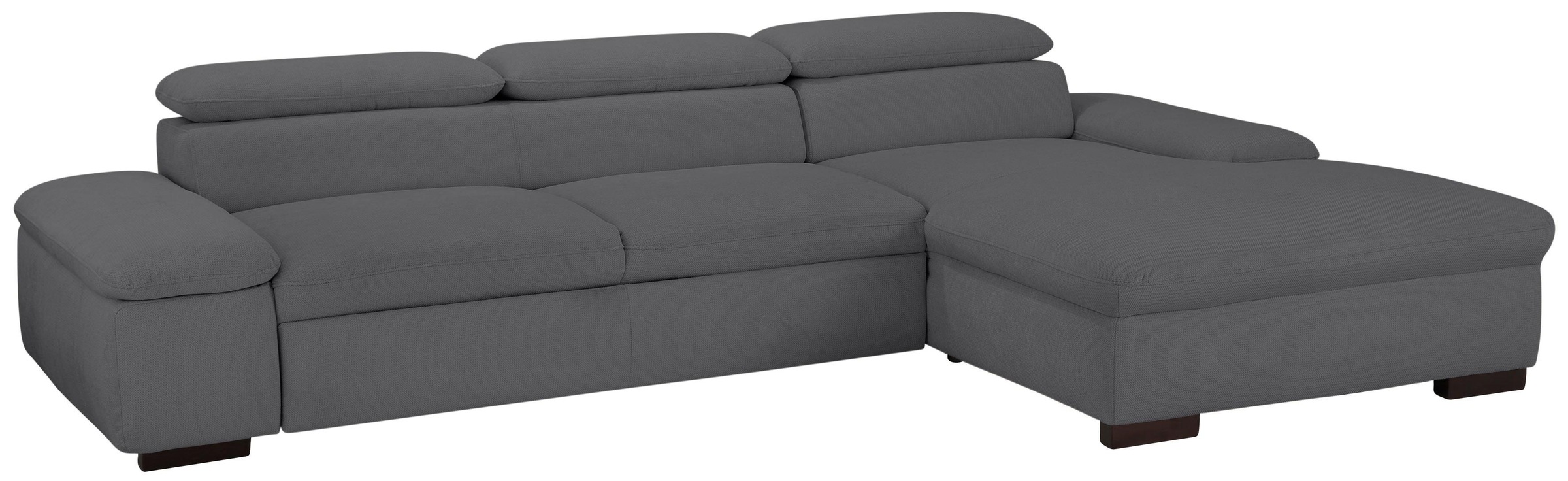 Home affaire Ecksofa »Alberto L-Form«, mit Kopfteilverstellung, wahlweise mit Bettfunktion