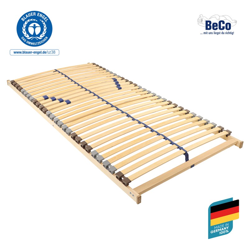 BECO Lattenrost »Blue Star NV« ausgezeichnet mit dem Blauen Engel B/L: 90 cm x 190 cm