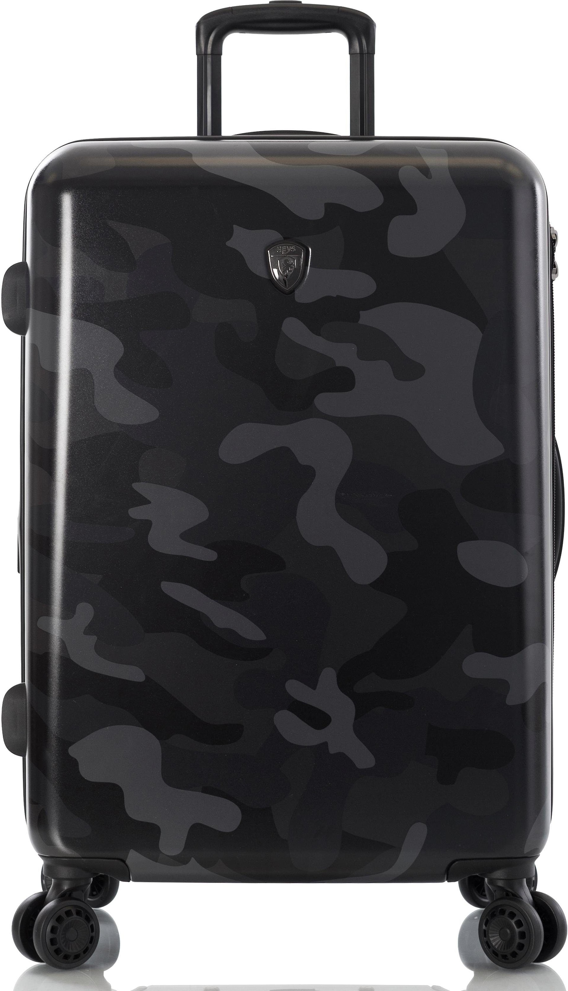 Heys Hartschalen-Trolley »Black Camo, 66 cm«, 4 Rollen, Heys x Joachim Llambi Hartschalen-Koffer Volumenerweiterung